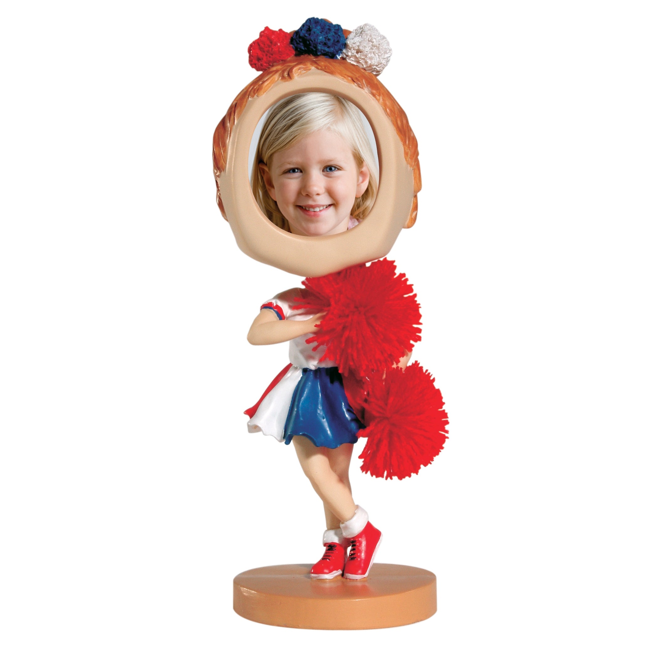 Cheerleader Photo Bobble Heads