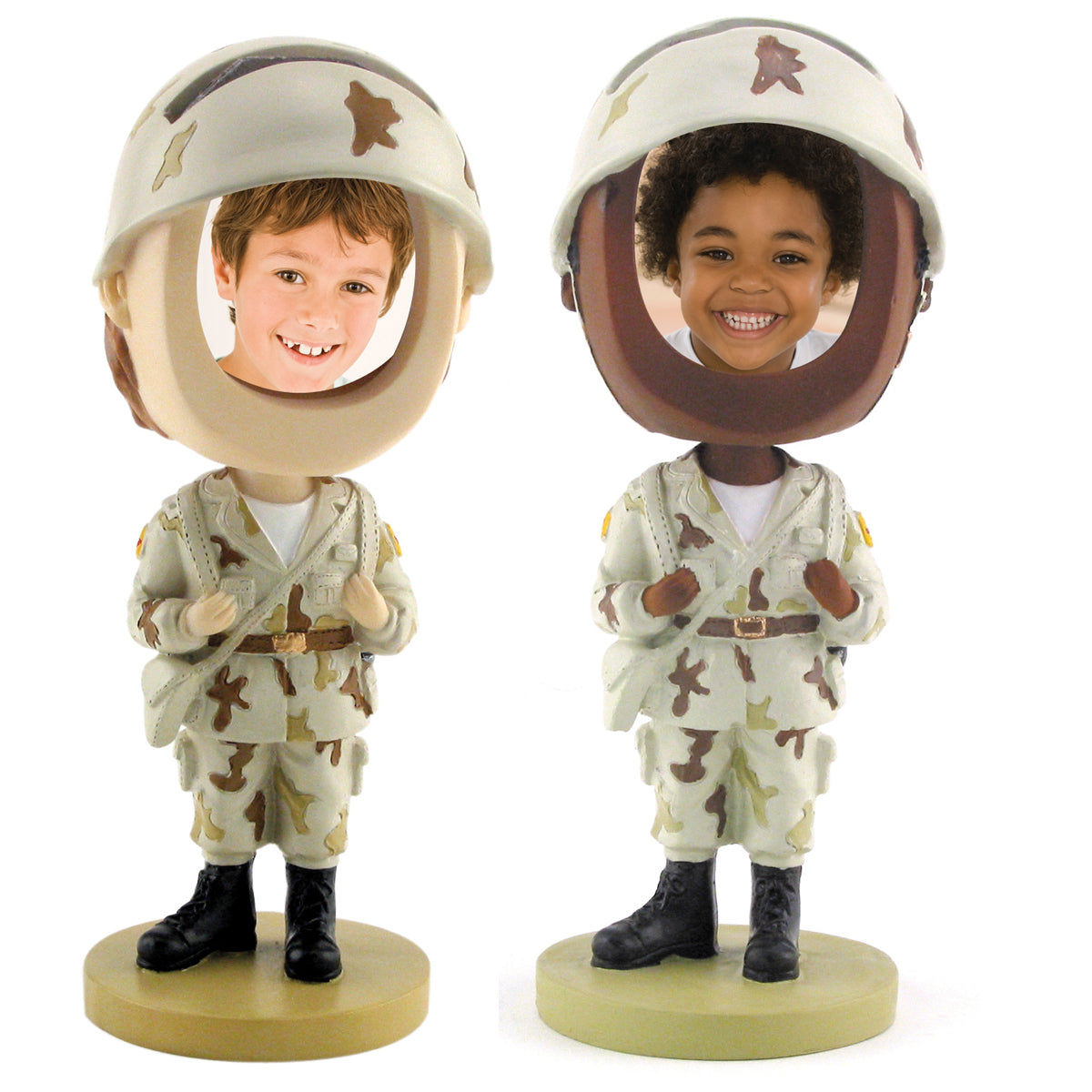 Soldier Photo Bobble Heads