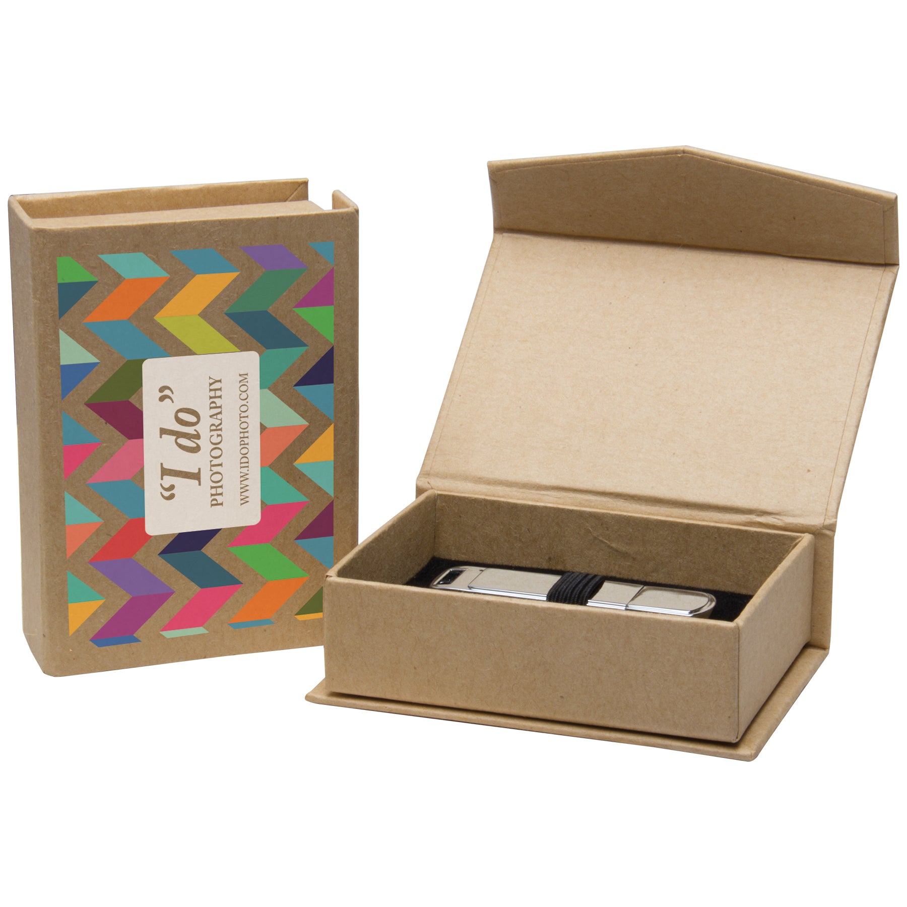 Kraft Flash Drive Box