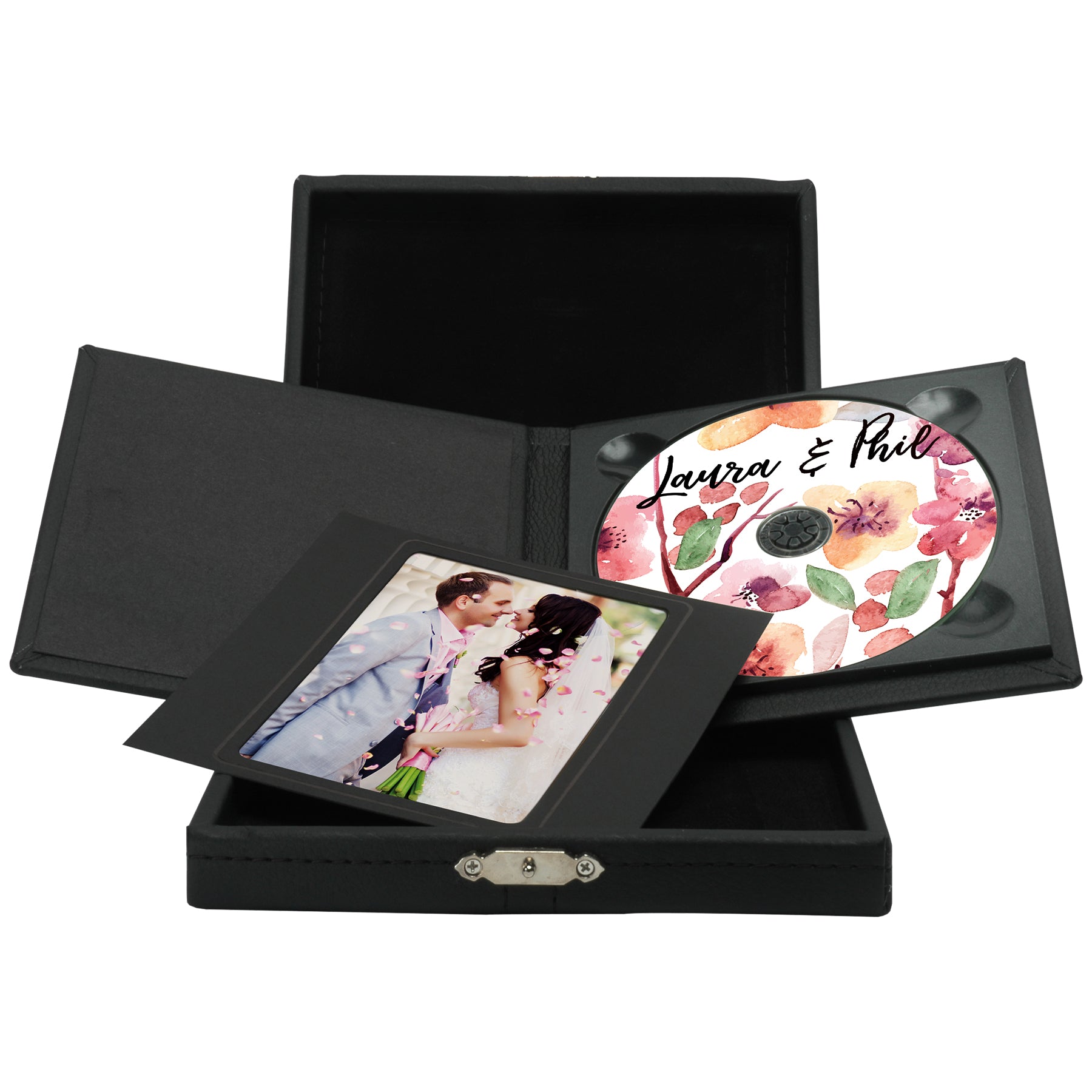 Deluxe DVD/CD Folio with Leatherette Box