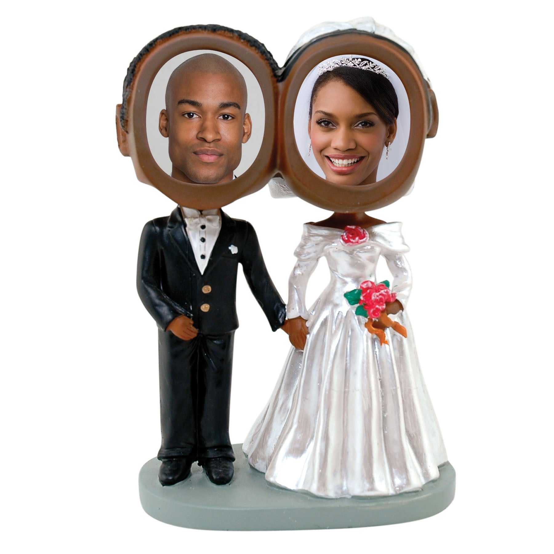 Wedding Couple Photo Bobble Heads