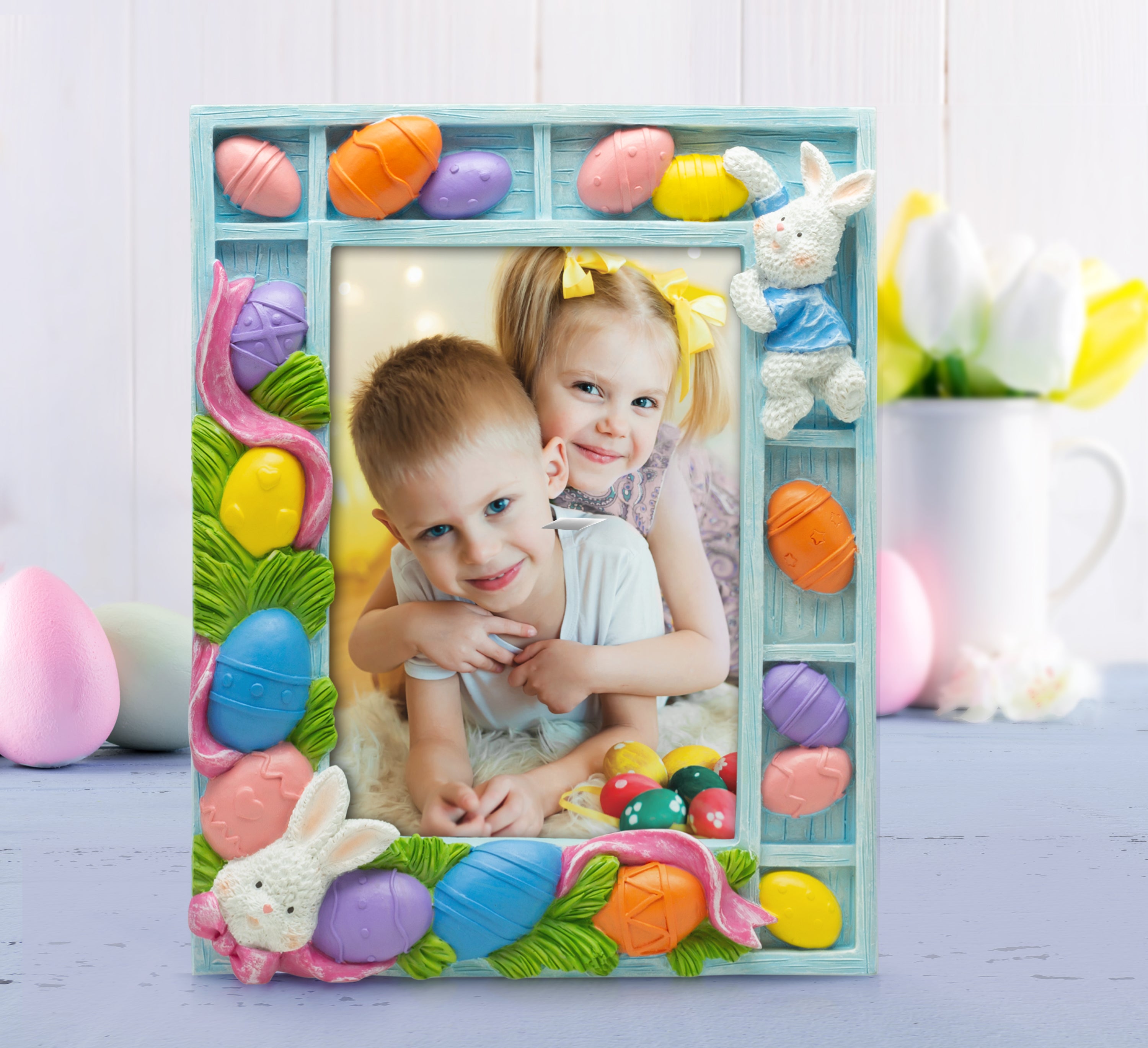 Easter Egg Resin Picture Frame
