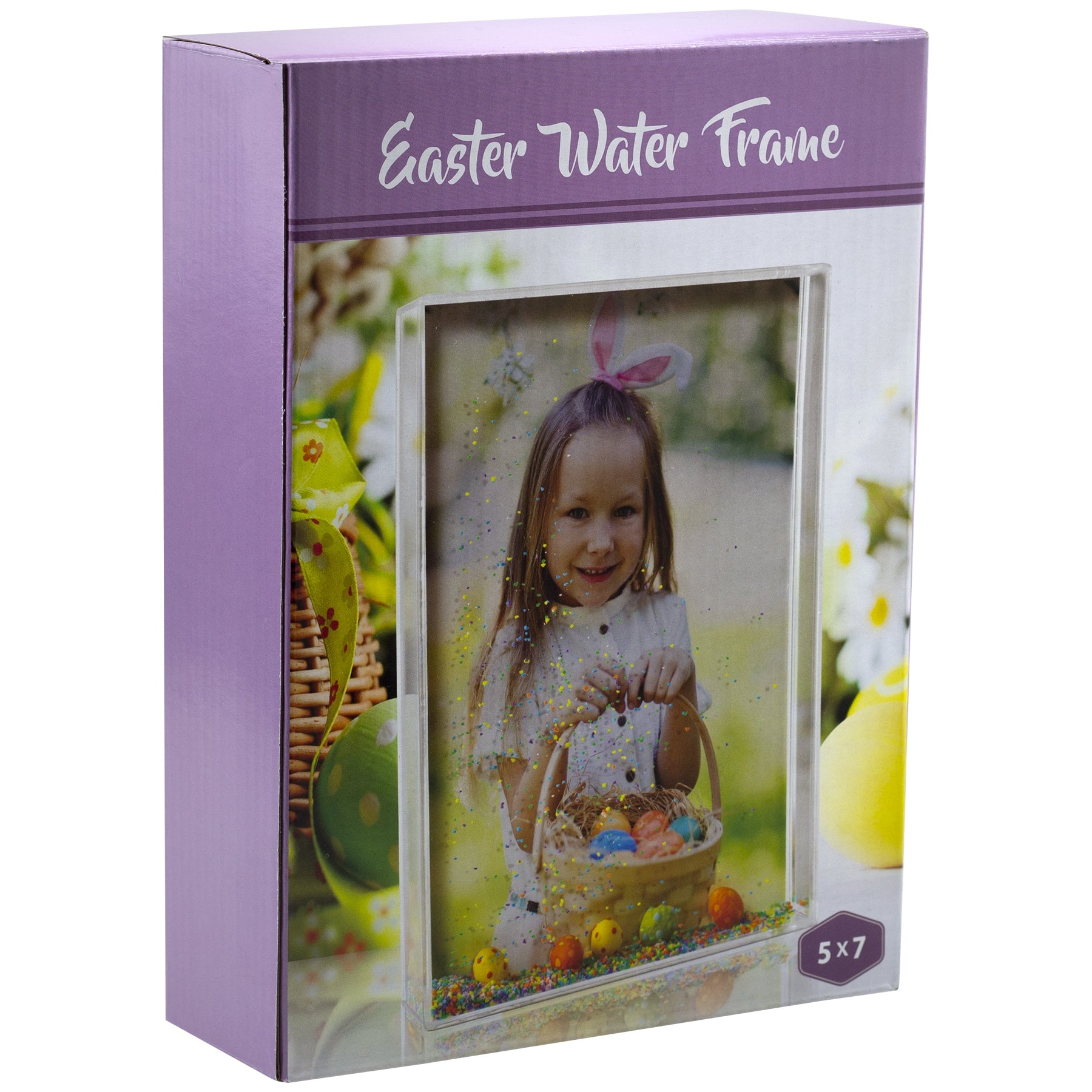 Easter Snow Picture Frame