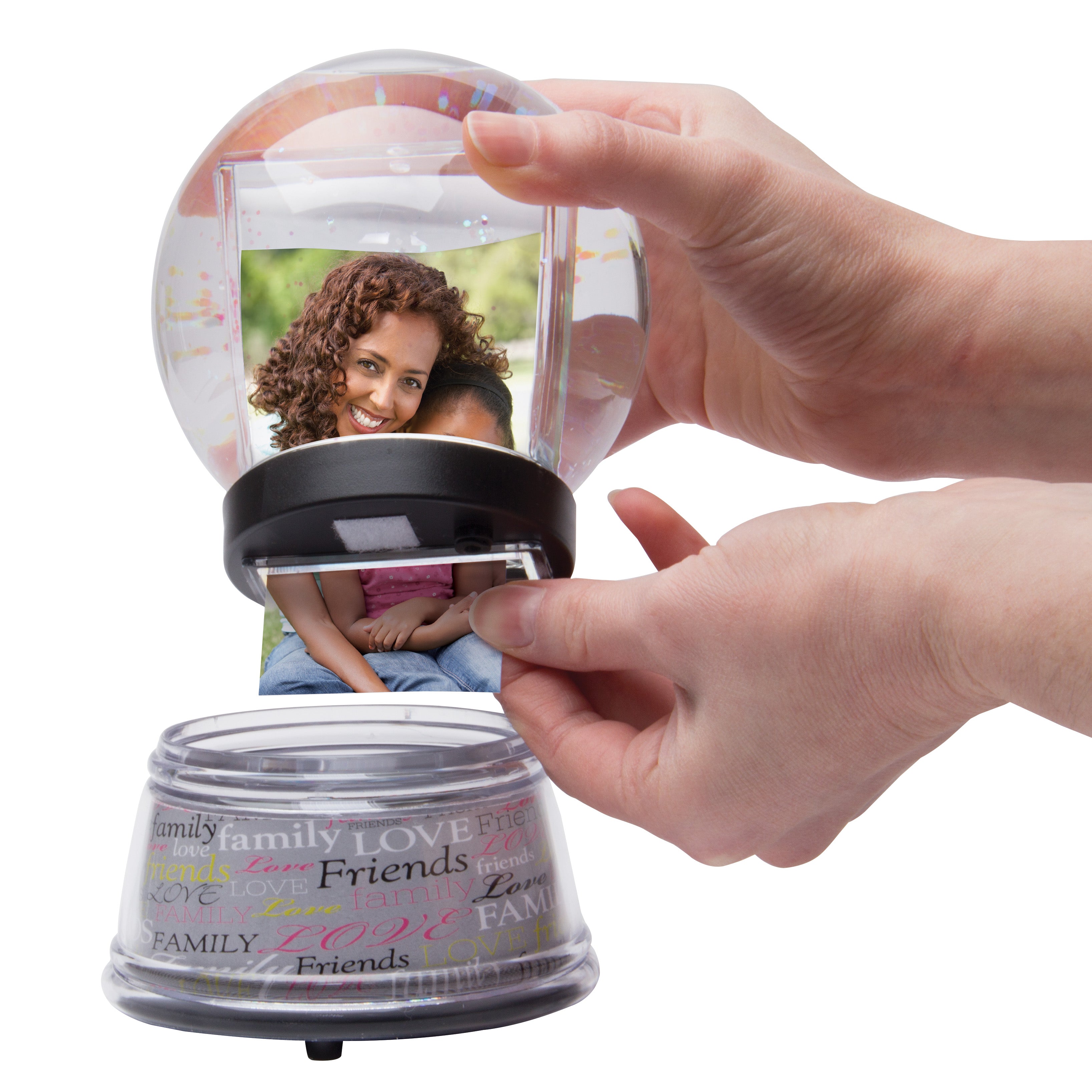 Create Your Own Photo Snow Globe