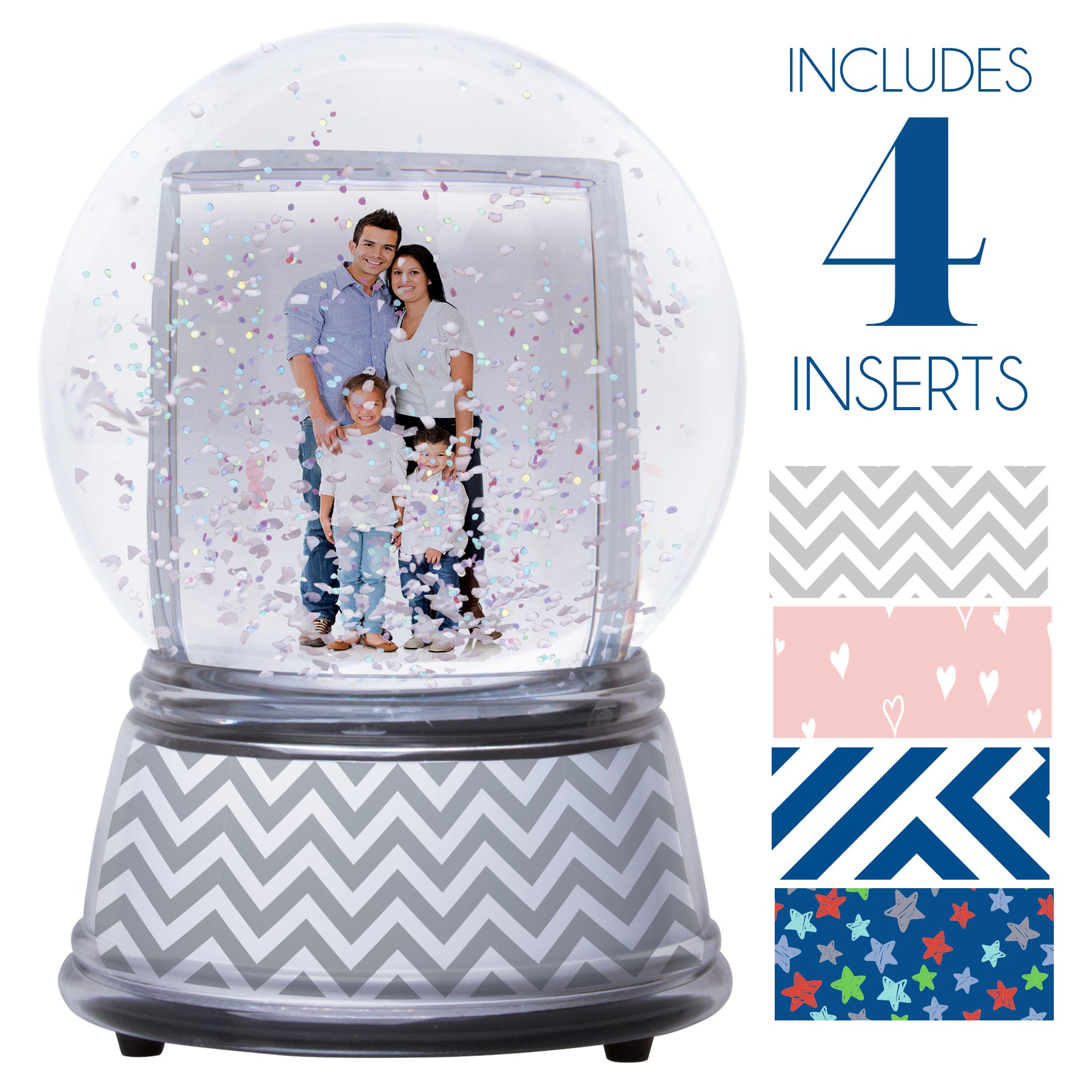 Create Your Own Photo Snow Globe