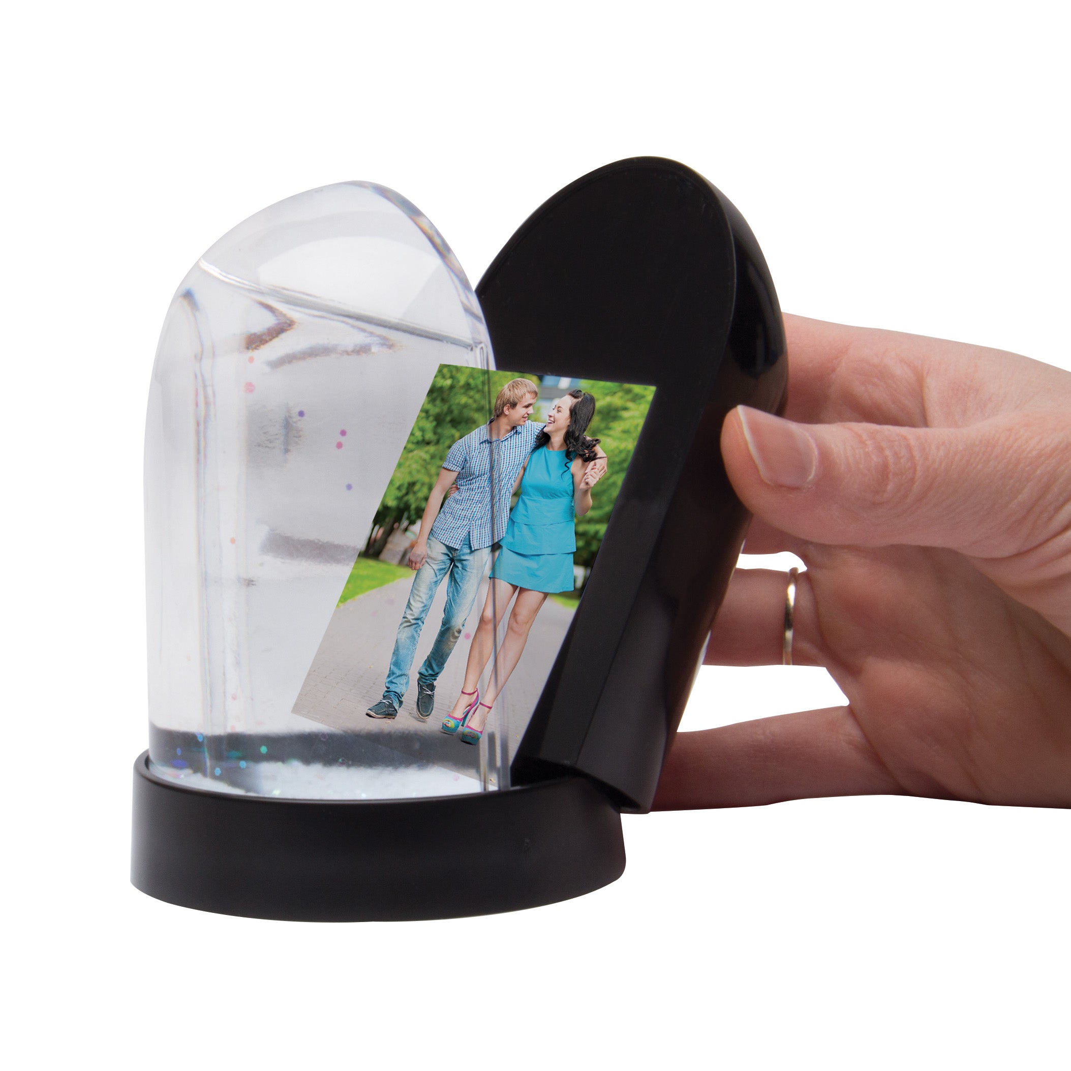 Pencil Cup Photo Snow Globe
