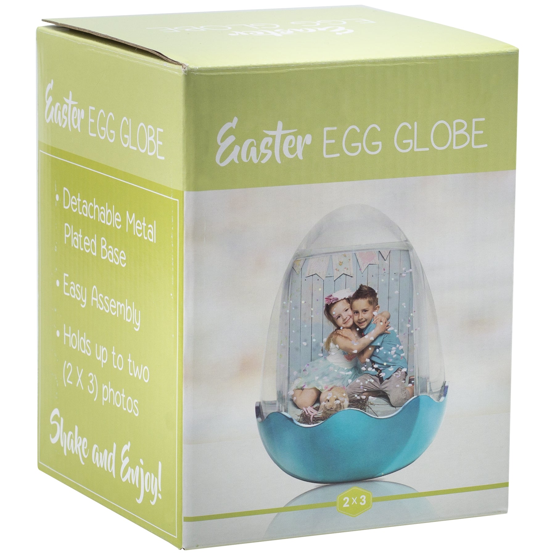 Easter Egg Photo Snow Globe