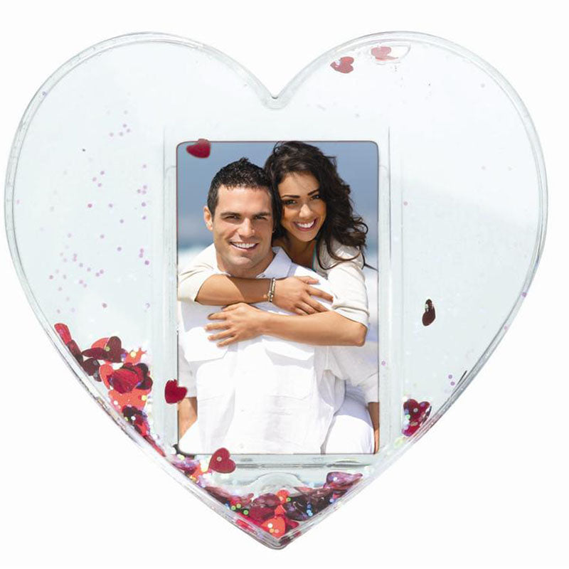 Heart Photo Snow Globe