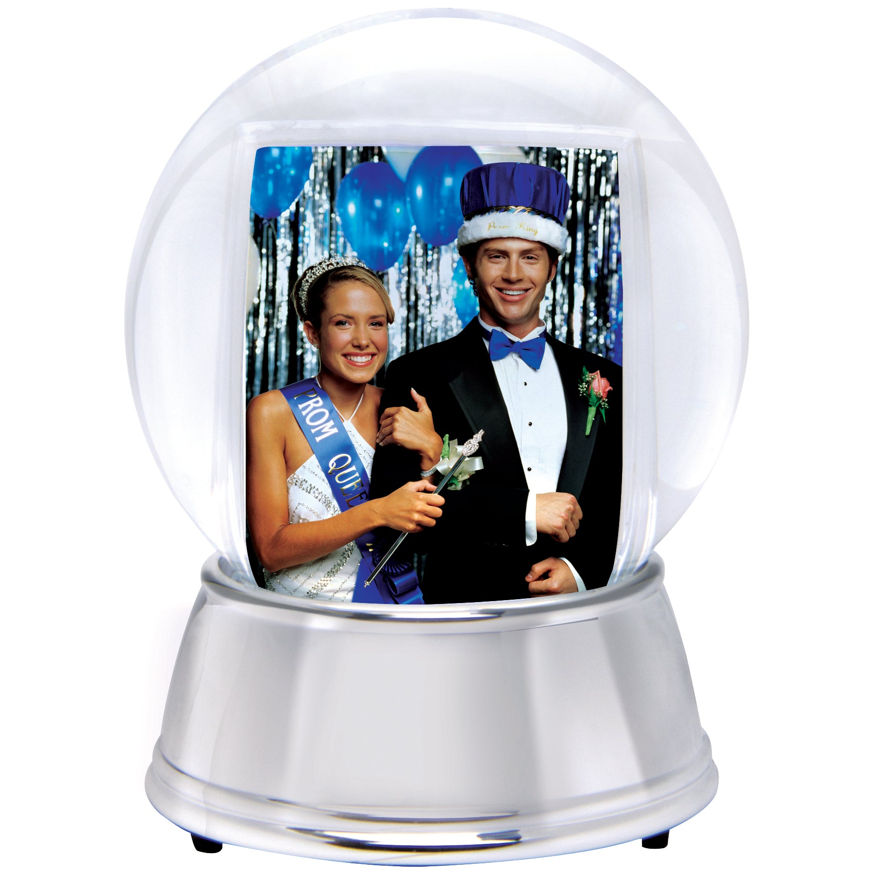 LIGHT UP Photo Snow Globe