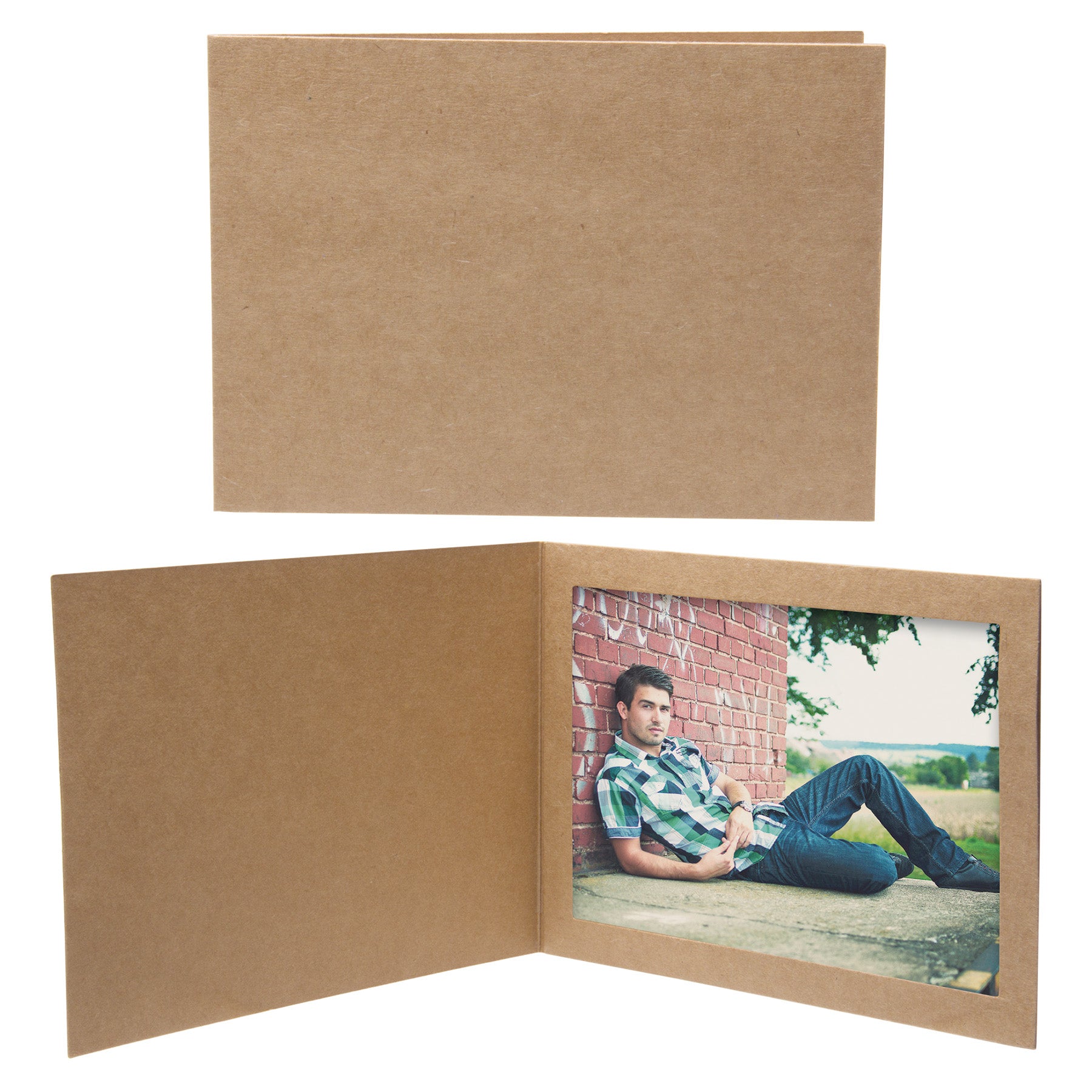 Kraft Photo Folders