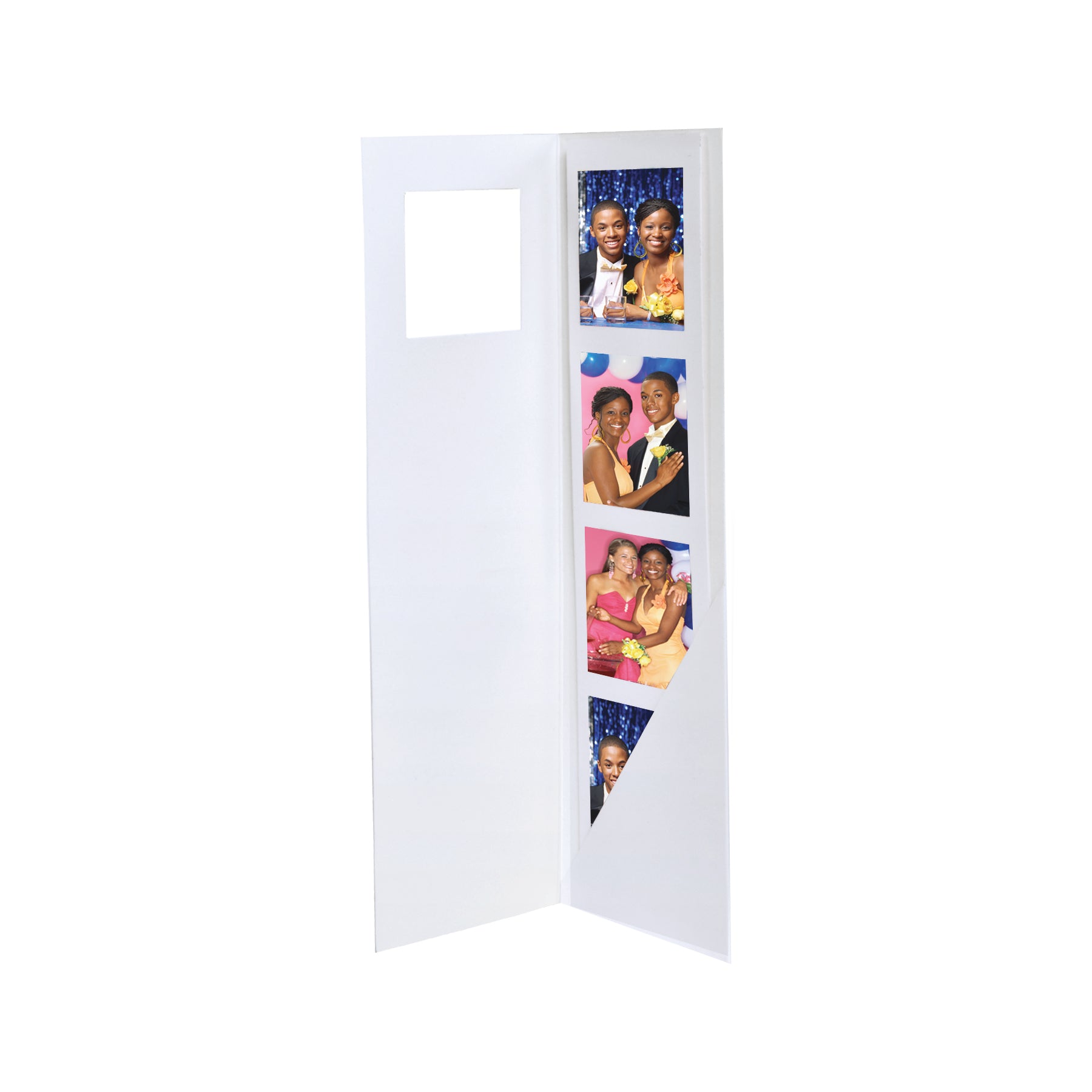 4 Square Photo Strip Folder