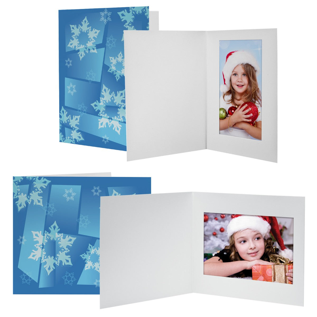 Snowflakes Photo Folders