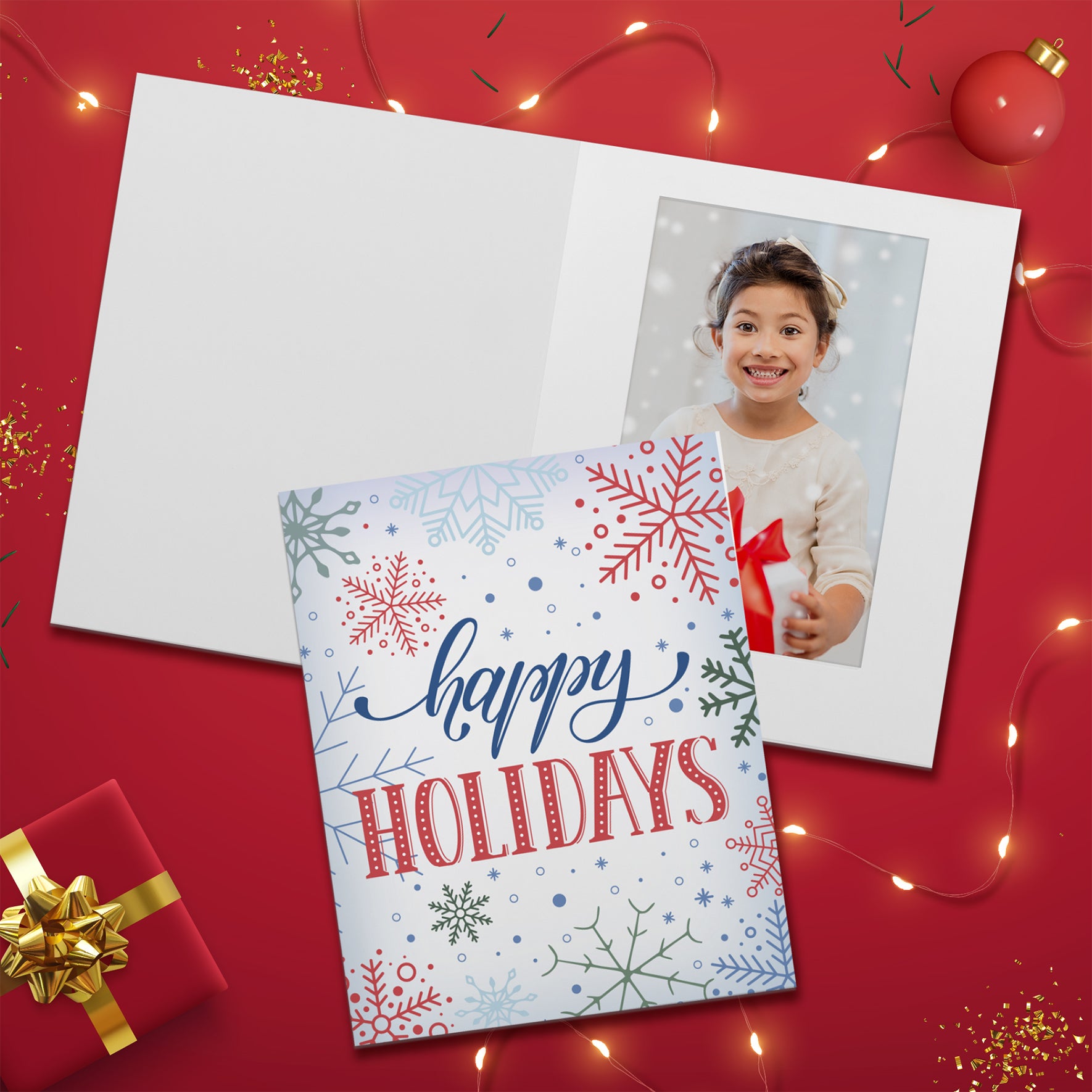 Happy Holidays Photo Folder