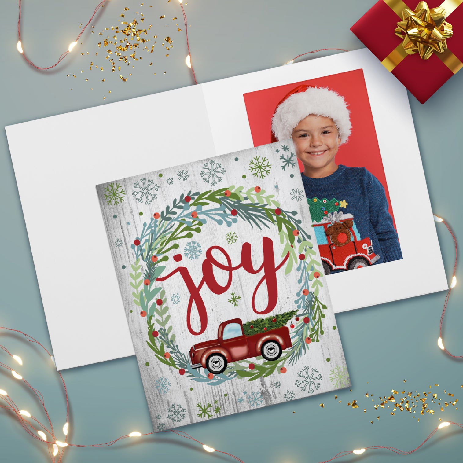 Christmas Joy Photo Folder