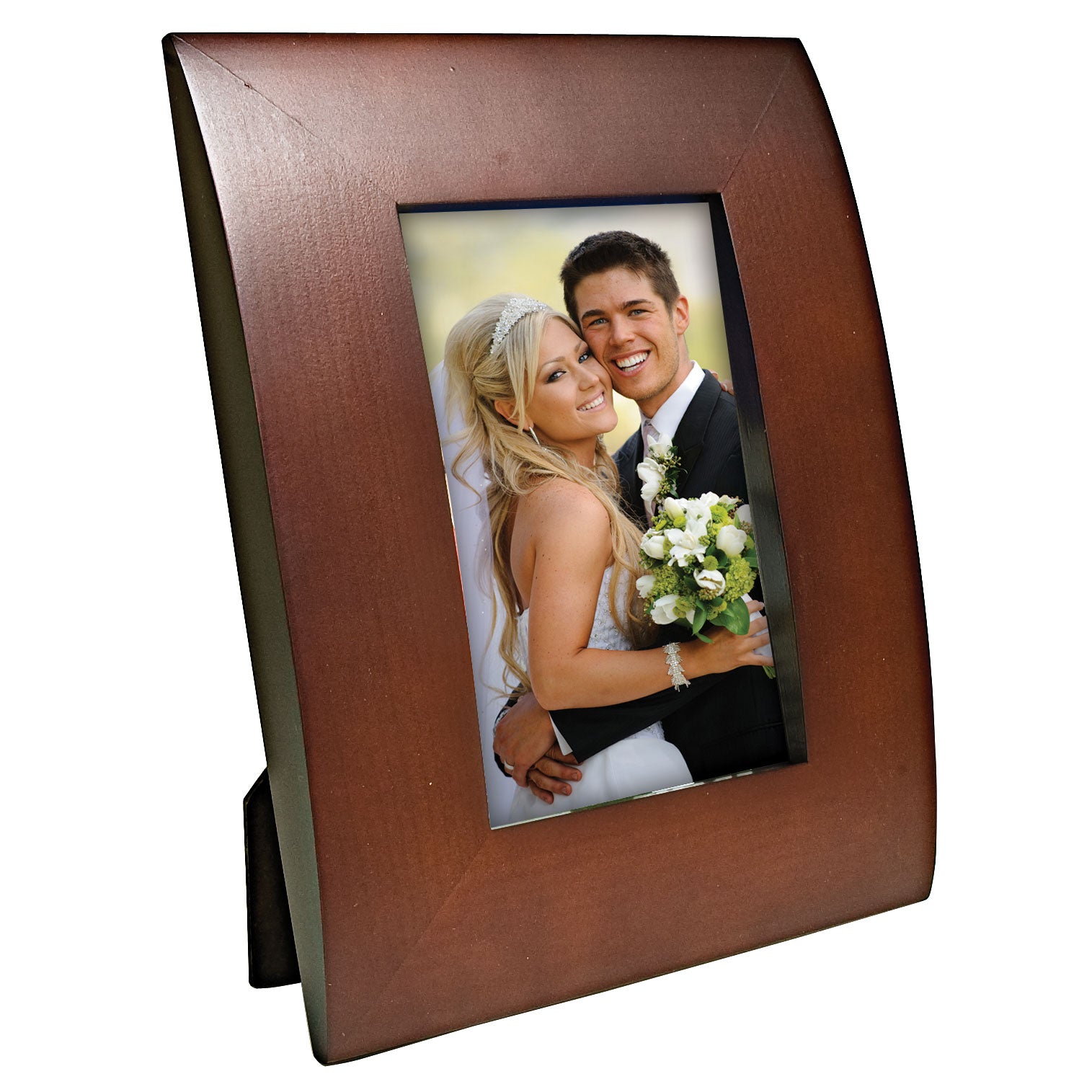 Wood Contour Picture Frames