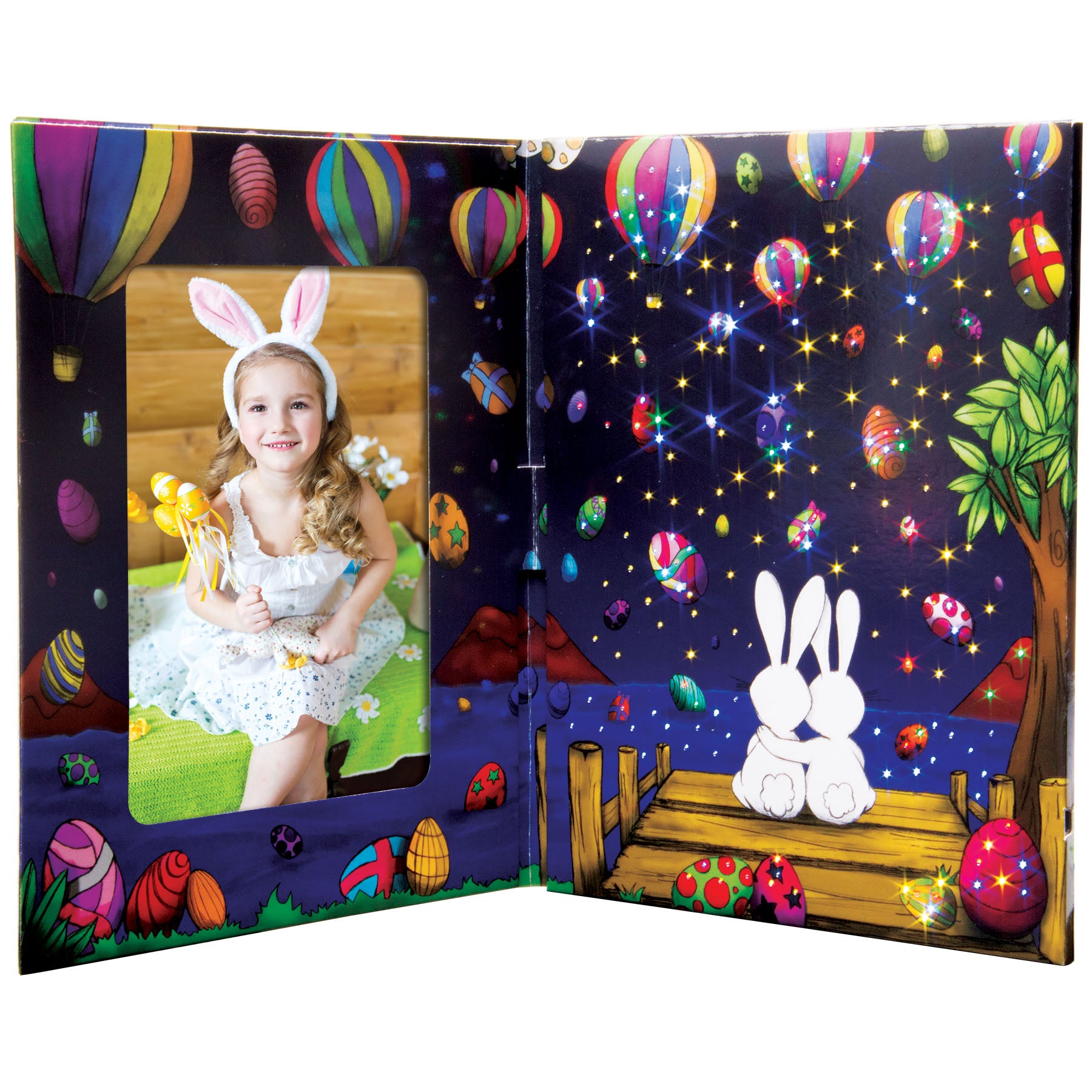 Easter Fiber Optic Photo Folio