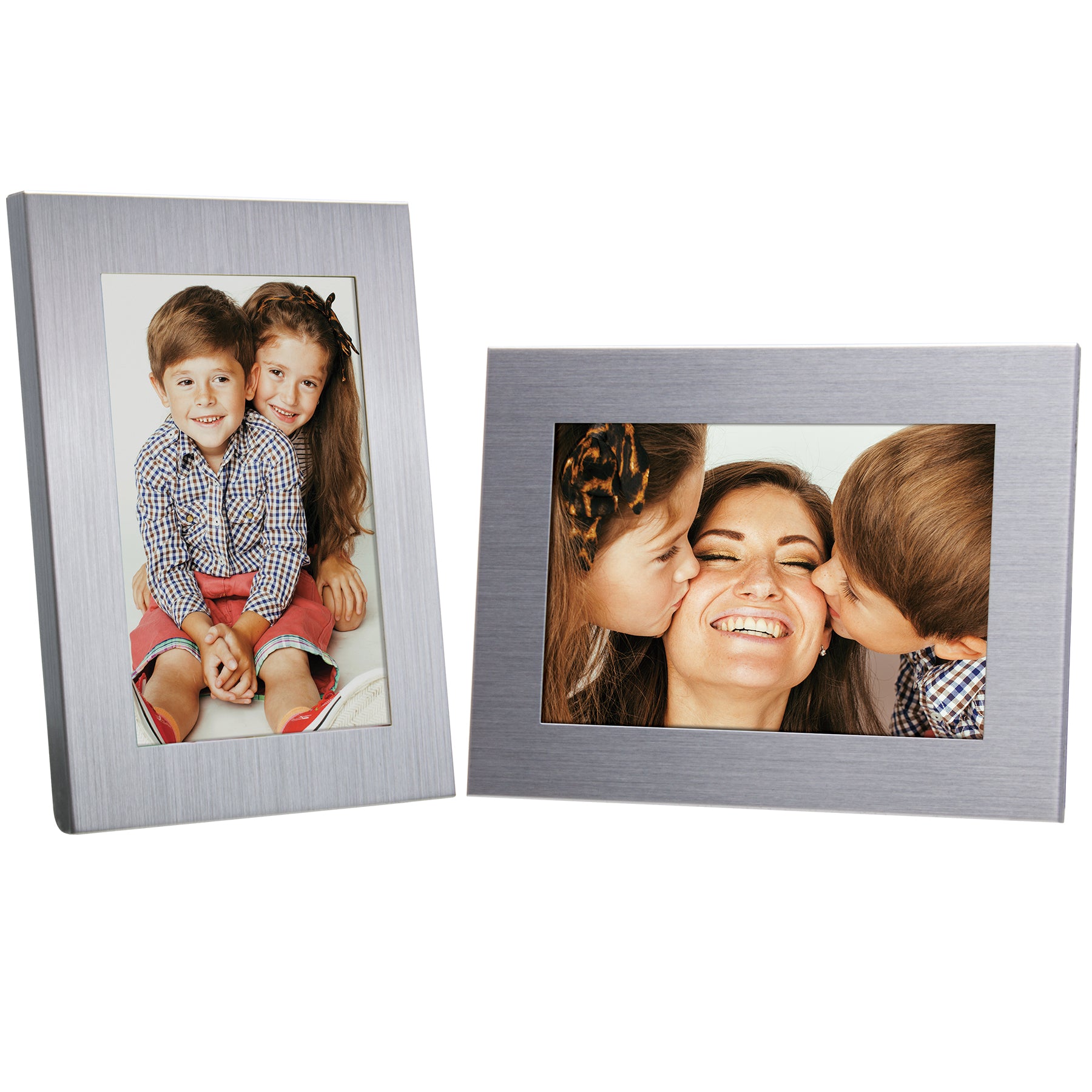 2-3/8” x 3-1/2” Silver Picture Frame