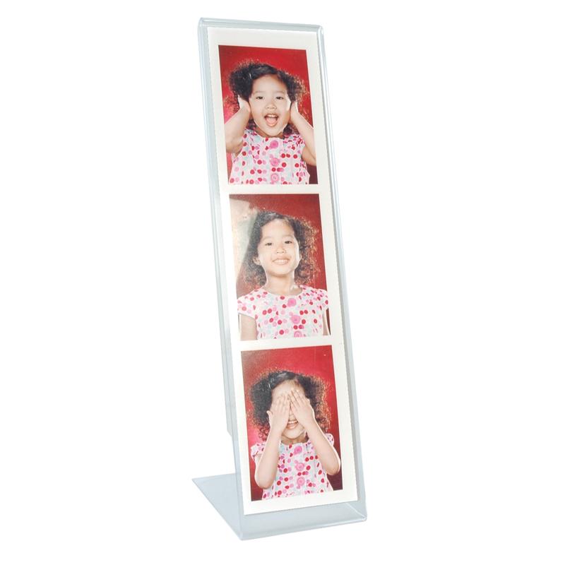 Photo Strip Acrylic Bent Easel Frame