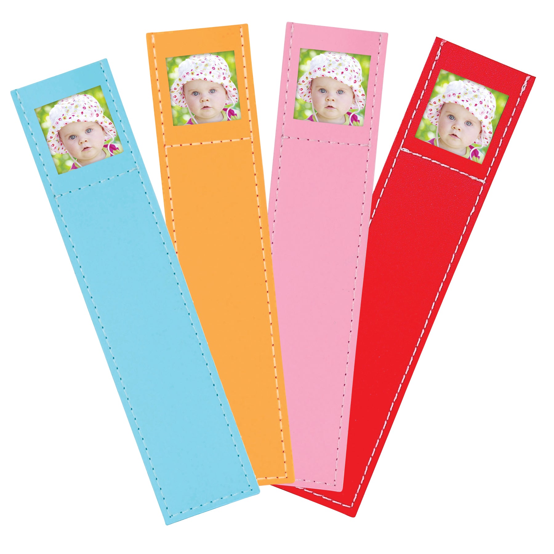 Leatherette Photo Bookmark