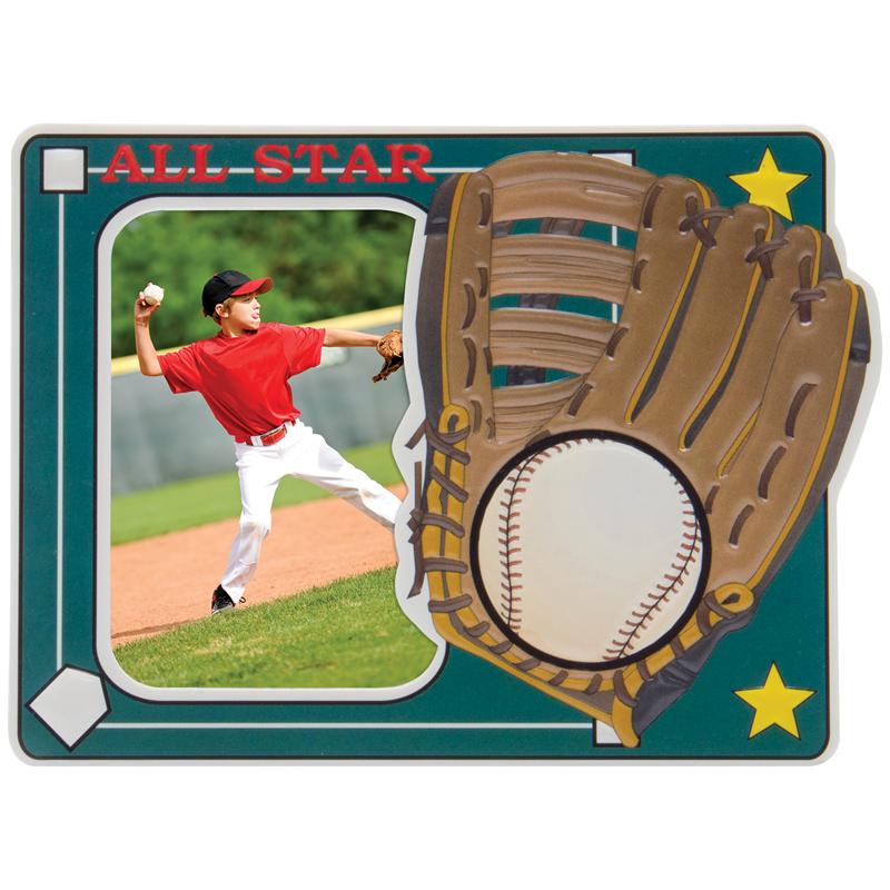 Baseball All Star Puff Frame