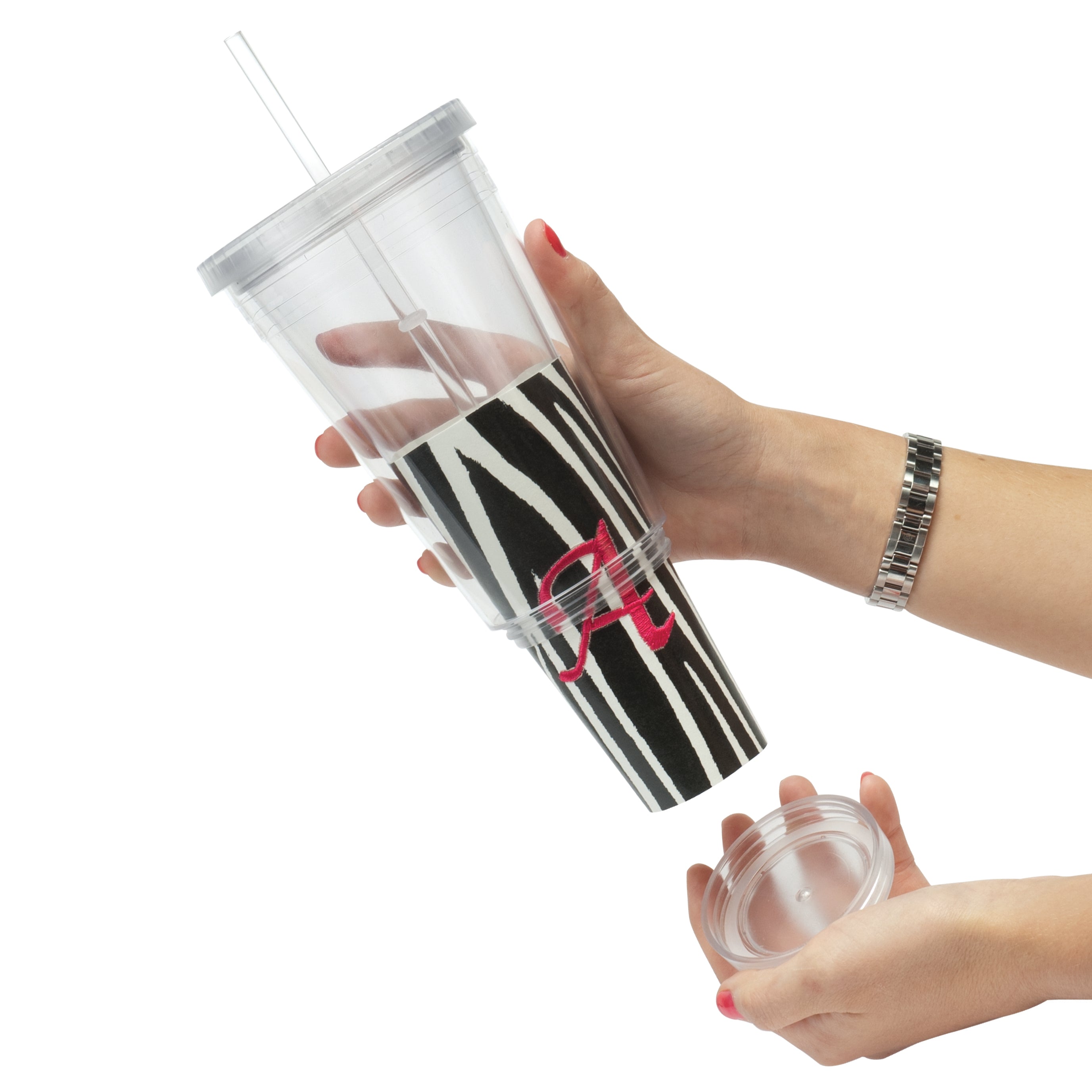 16 oz. Acrylic Tumbler with Straw