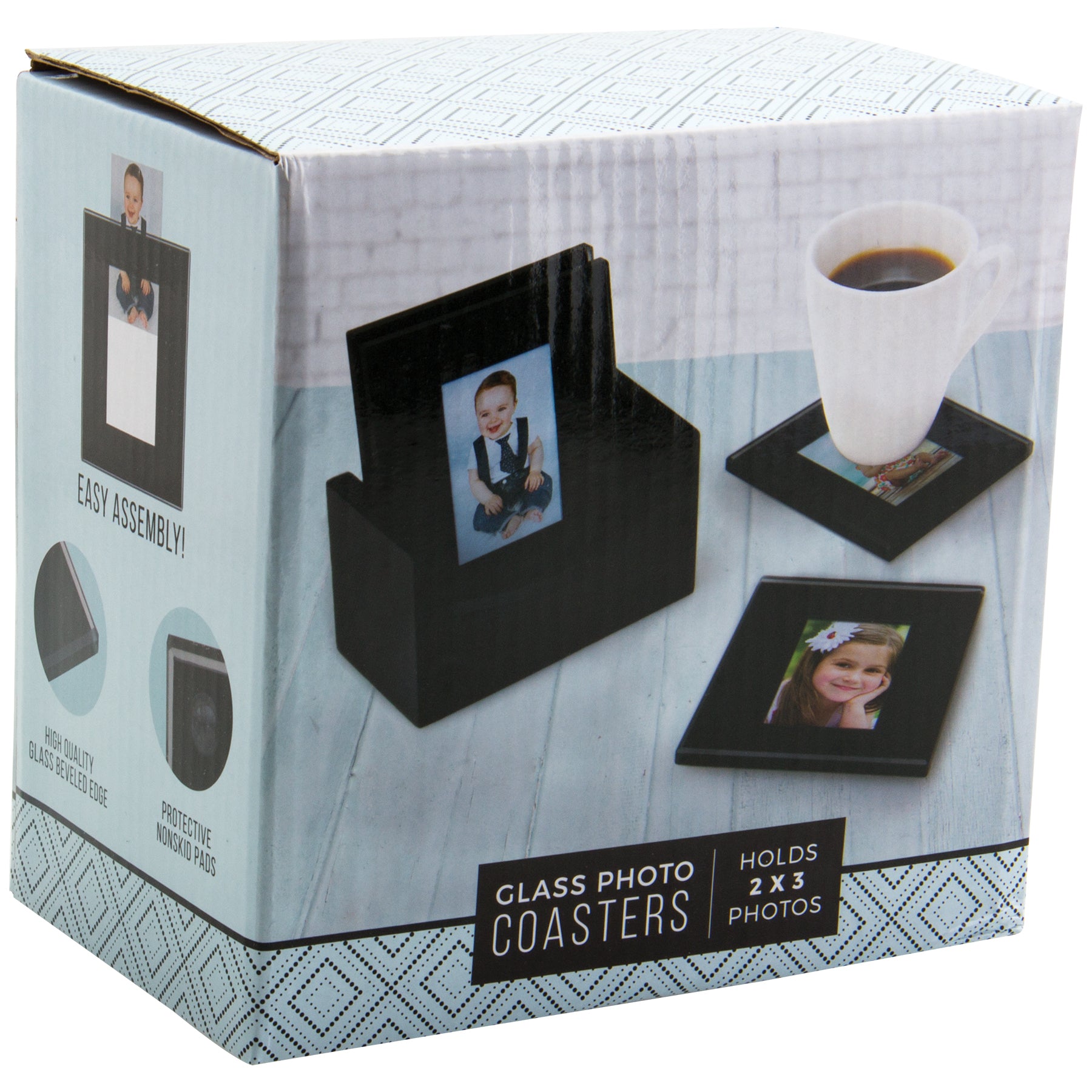 Glass DIY Photo Coaster