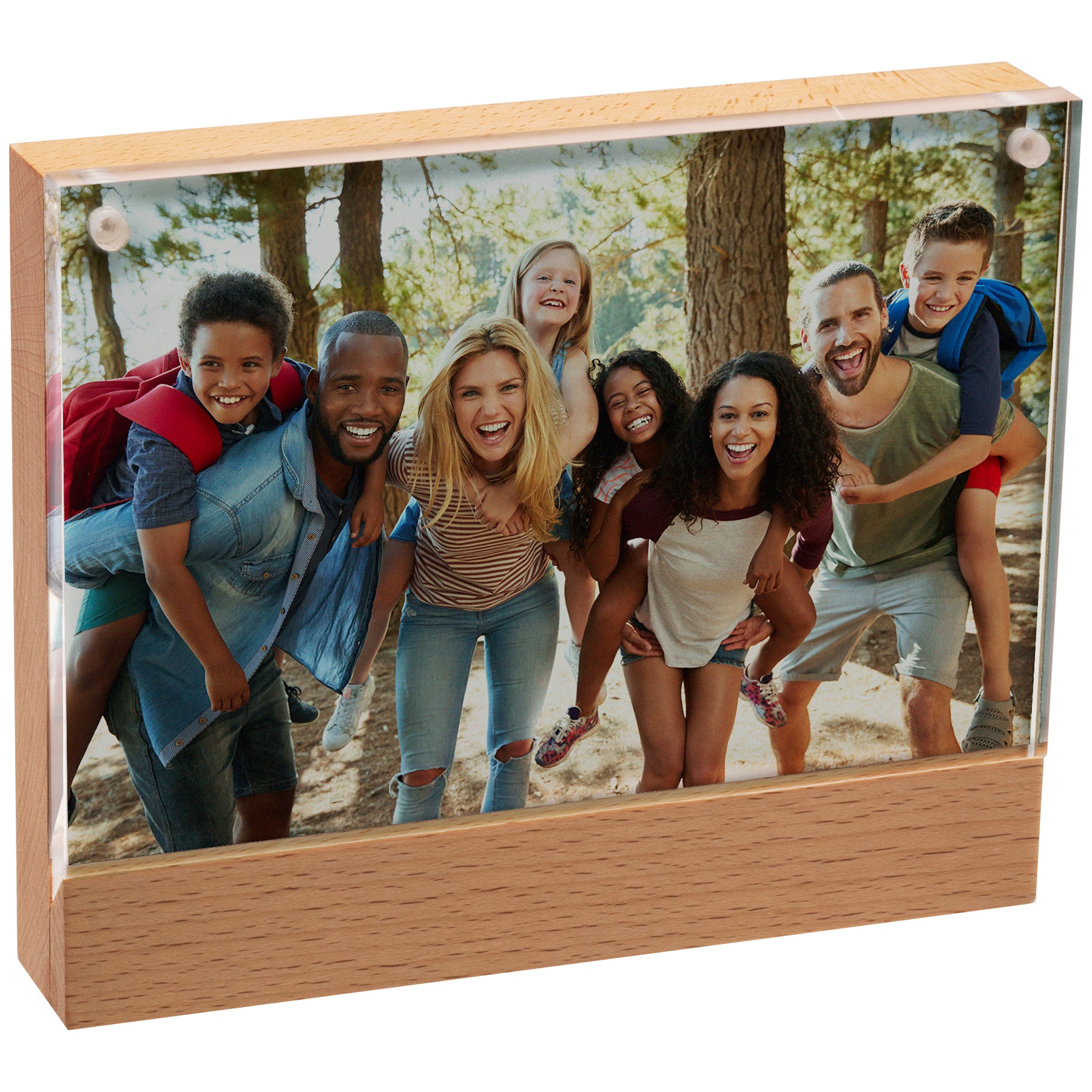Wood & Acrylic Picture Frame