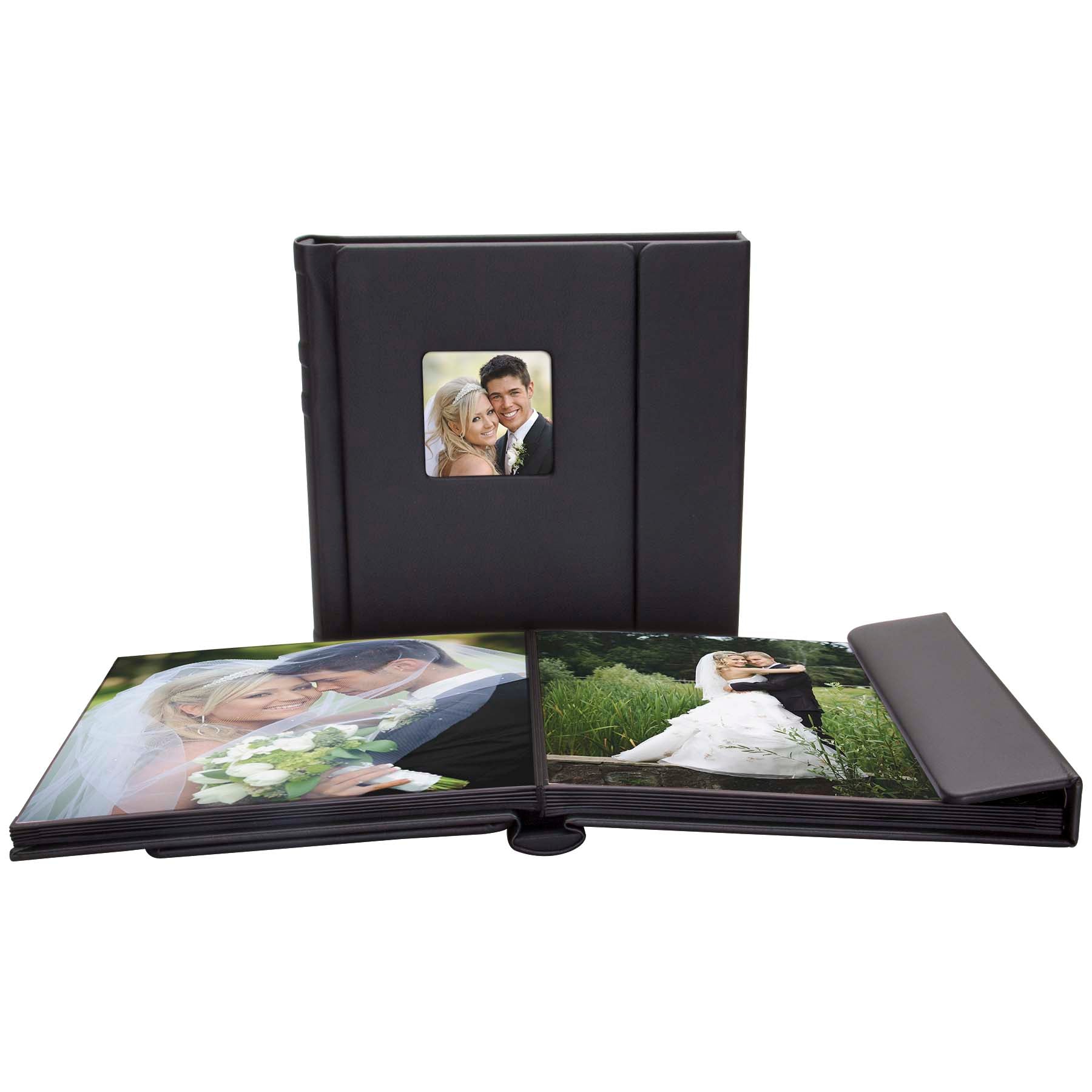 Overlapping Cover Self-Stick Photo Albums