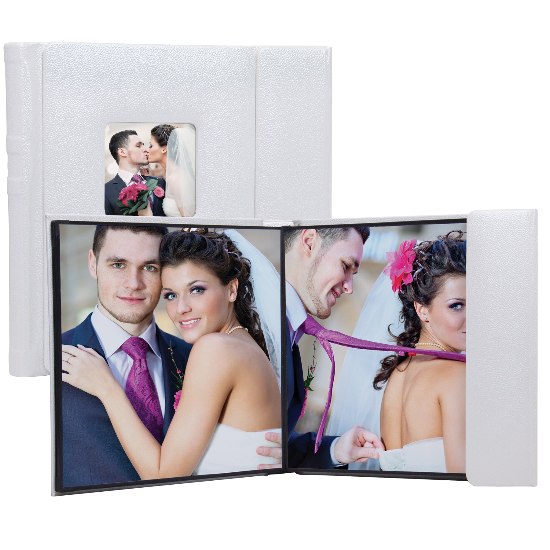 Overlapping Cover Self-Stick Photo Albums