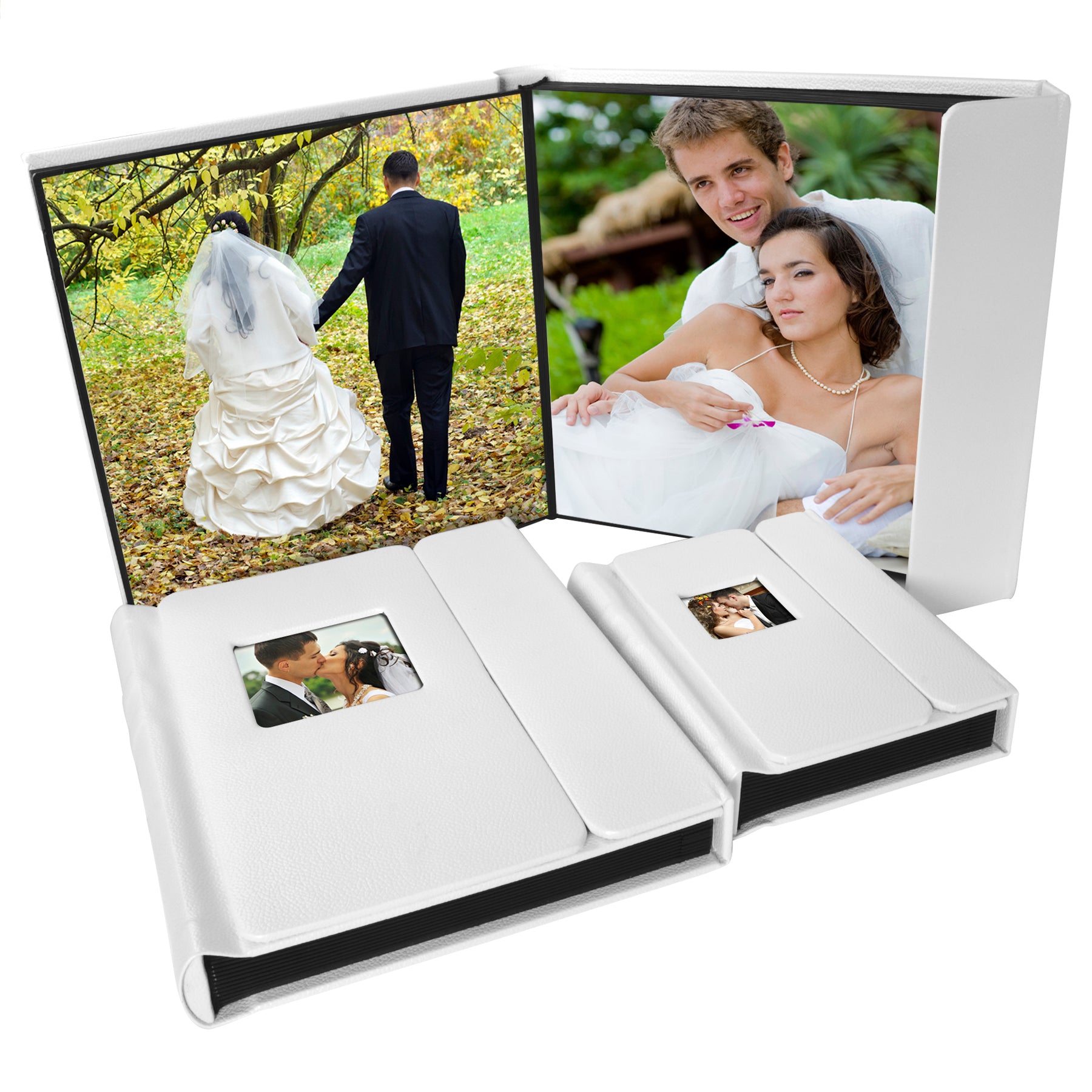 Overlapping Cover Self-Stick Photo Albums