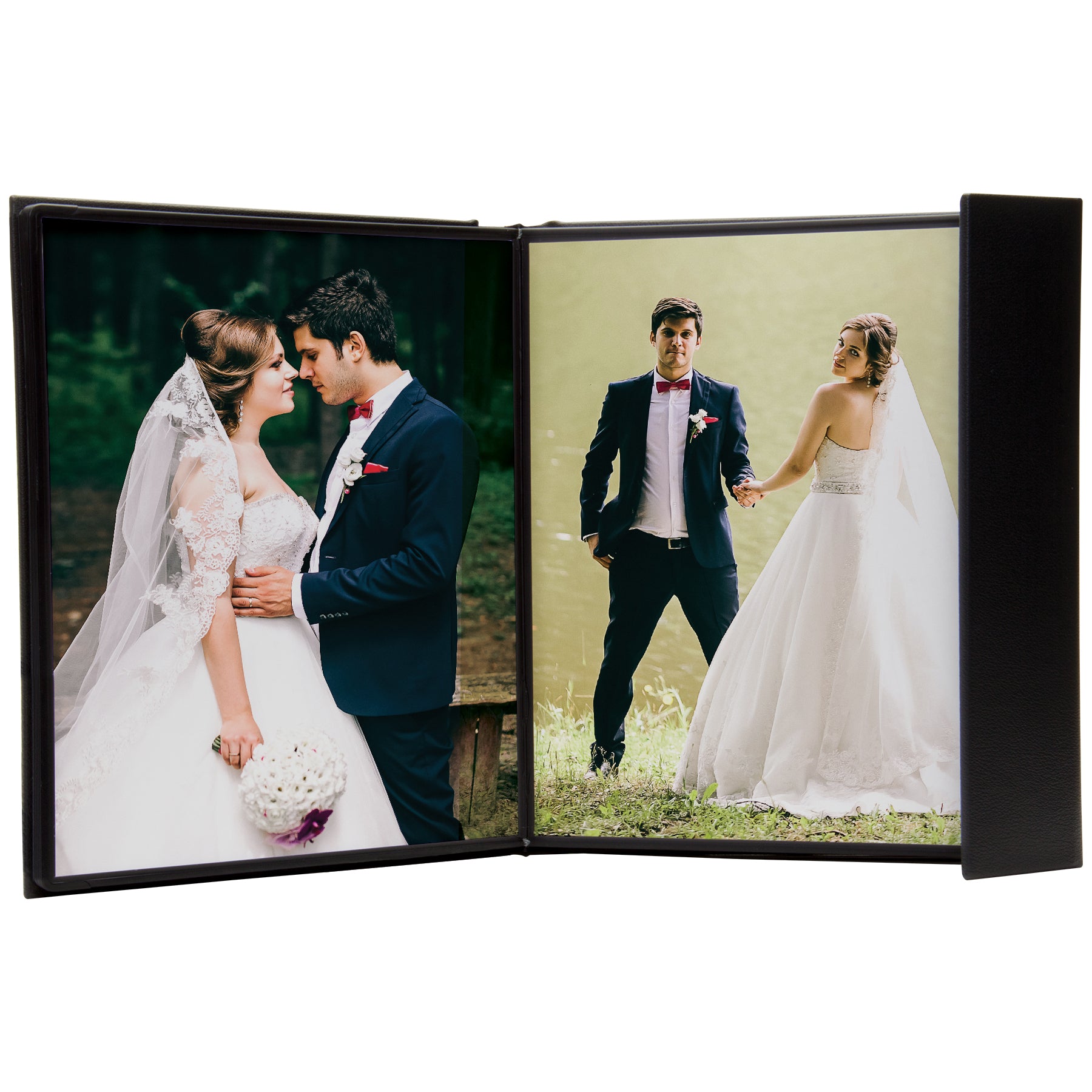 Overlapping Cover Self-Stick Photo Albums