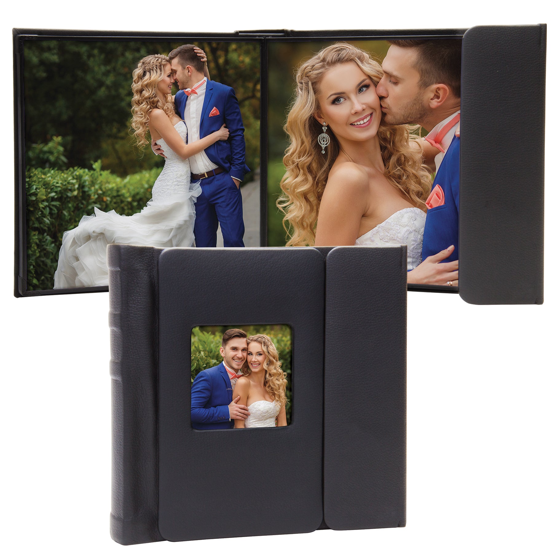 Overlapping Cover Self-Stick Photo Albums
