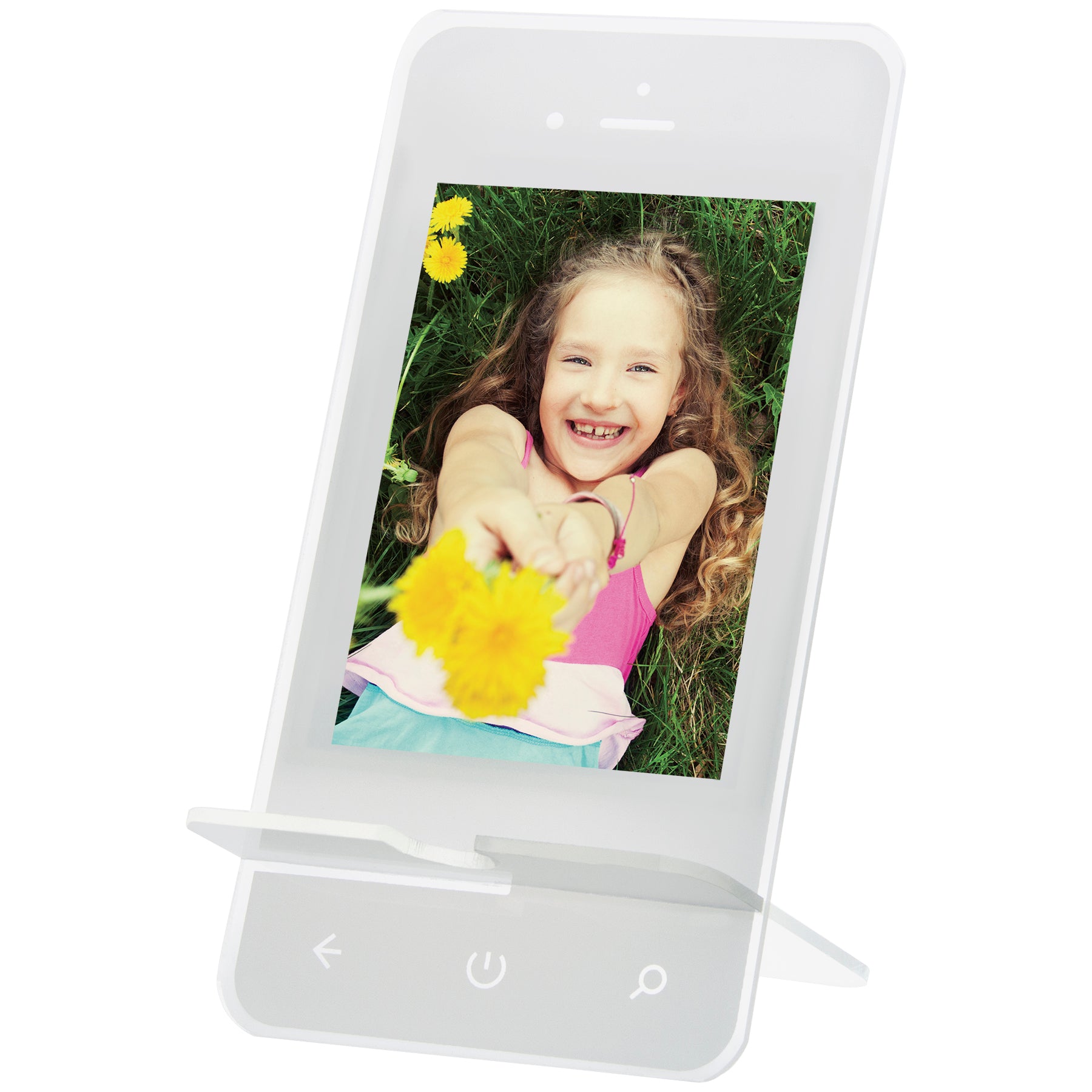 Acrylic Photo Cell Phone Stand