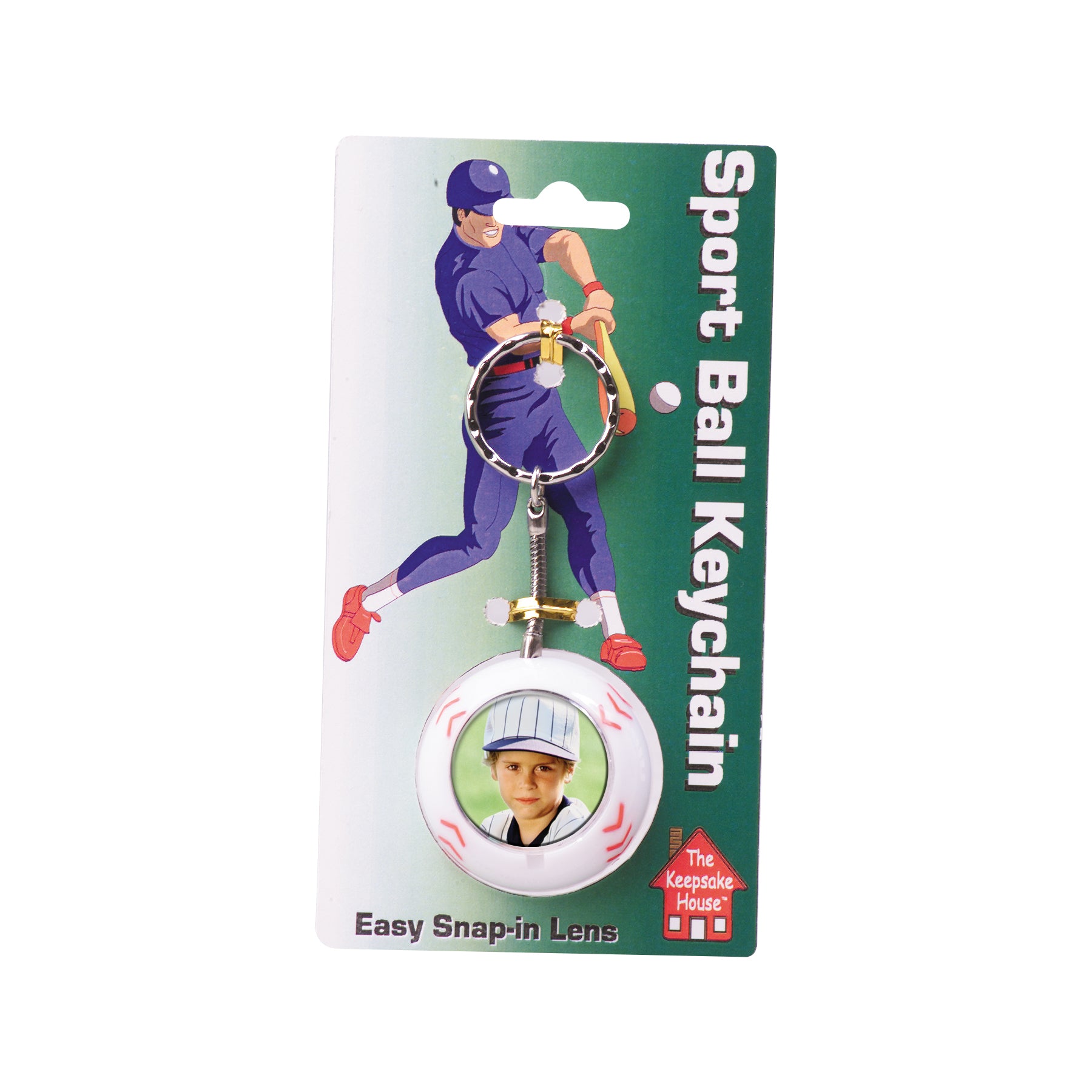 Sports Ball Photo Keychains
