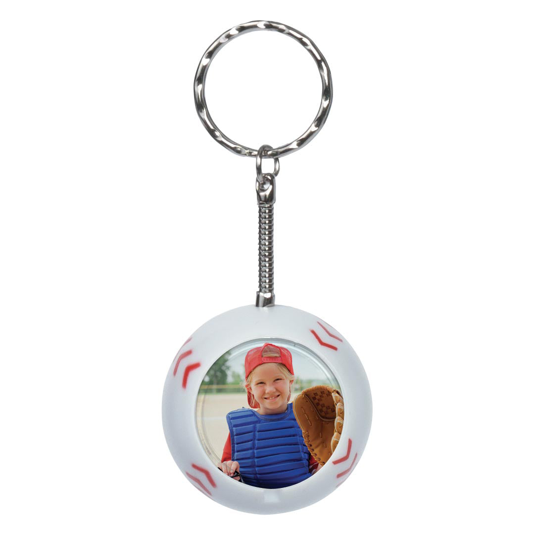 Sports Ball Photo Keychains
