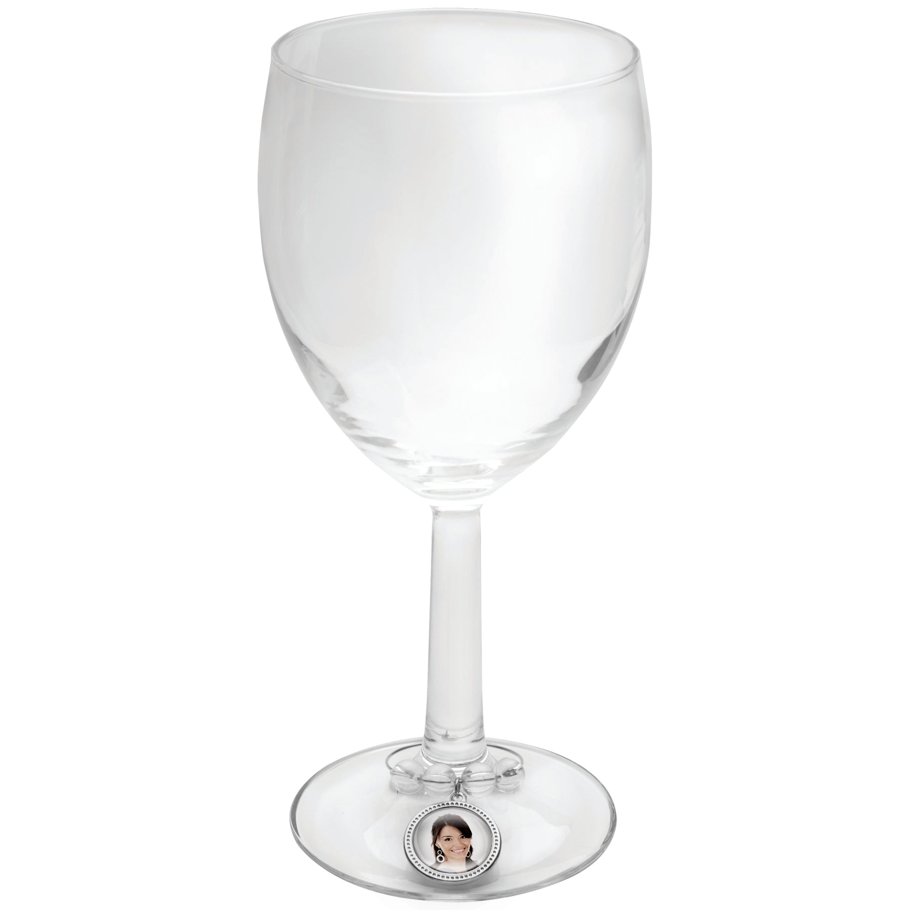 Photo Wine Glass Charms