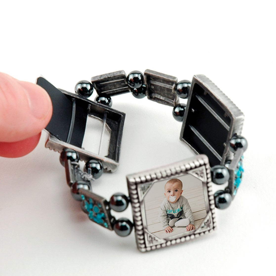 Sports Photo Charm Bracelets