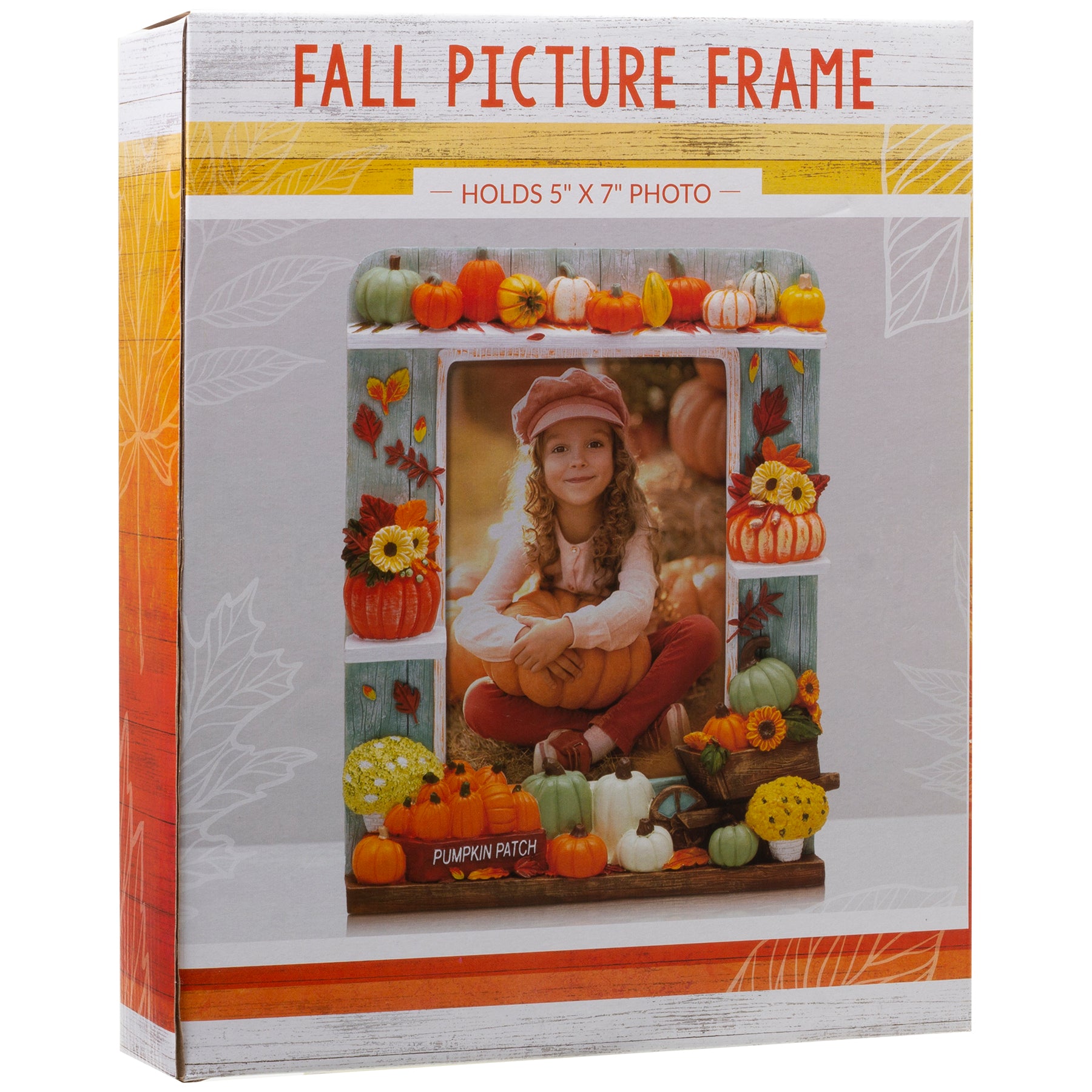 Fall Pumpkin Resin Frame