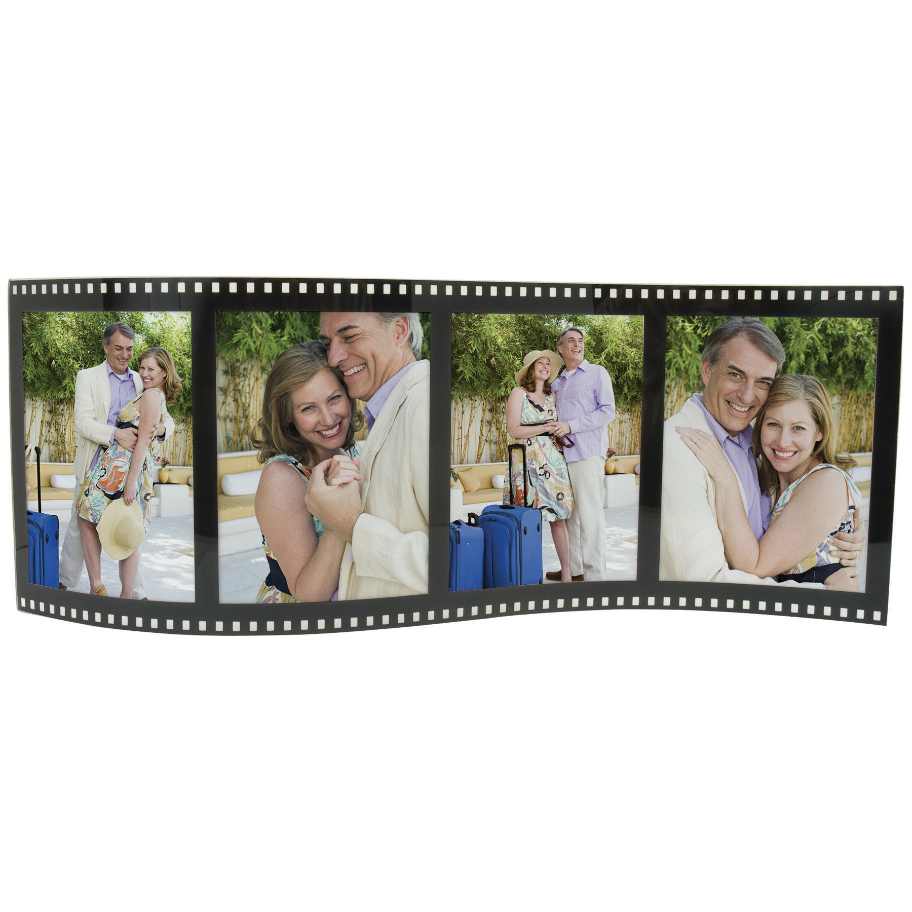 Horizontal Filmstrip Wave Picture Frames