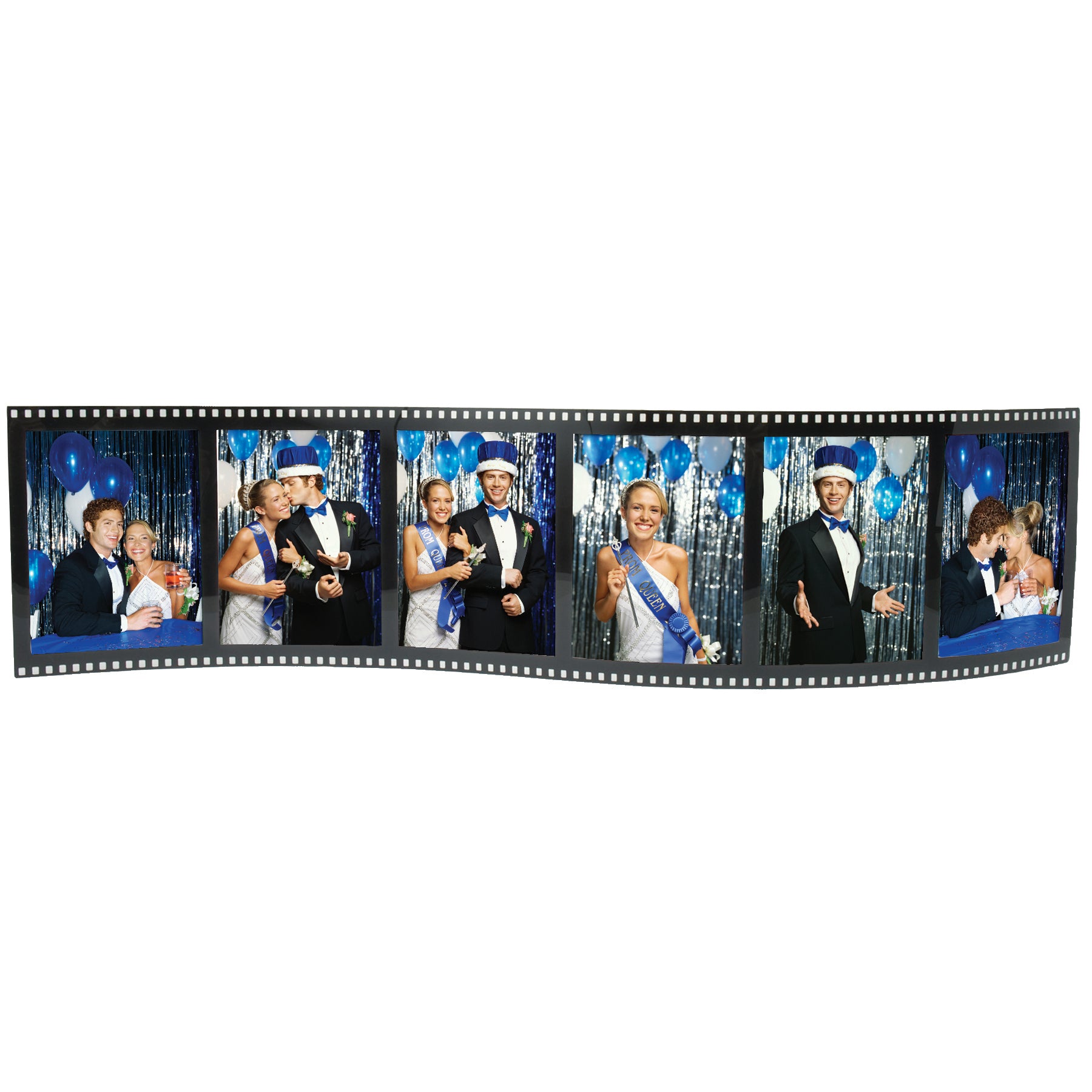 Horizontal Filmstrip Wave Picture Frames