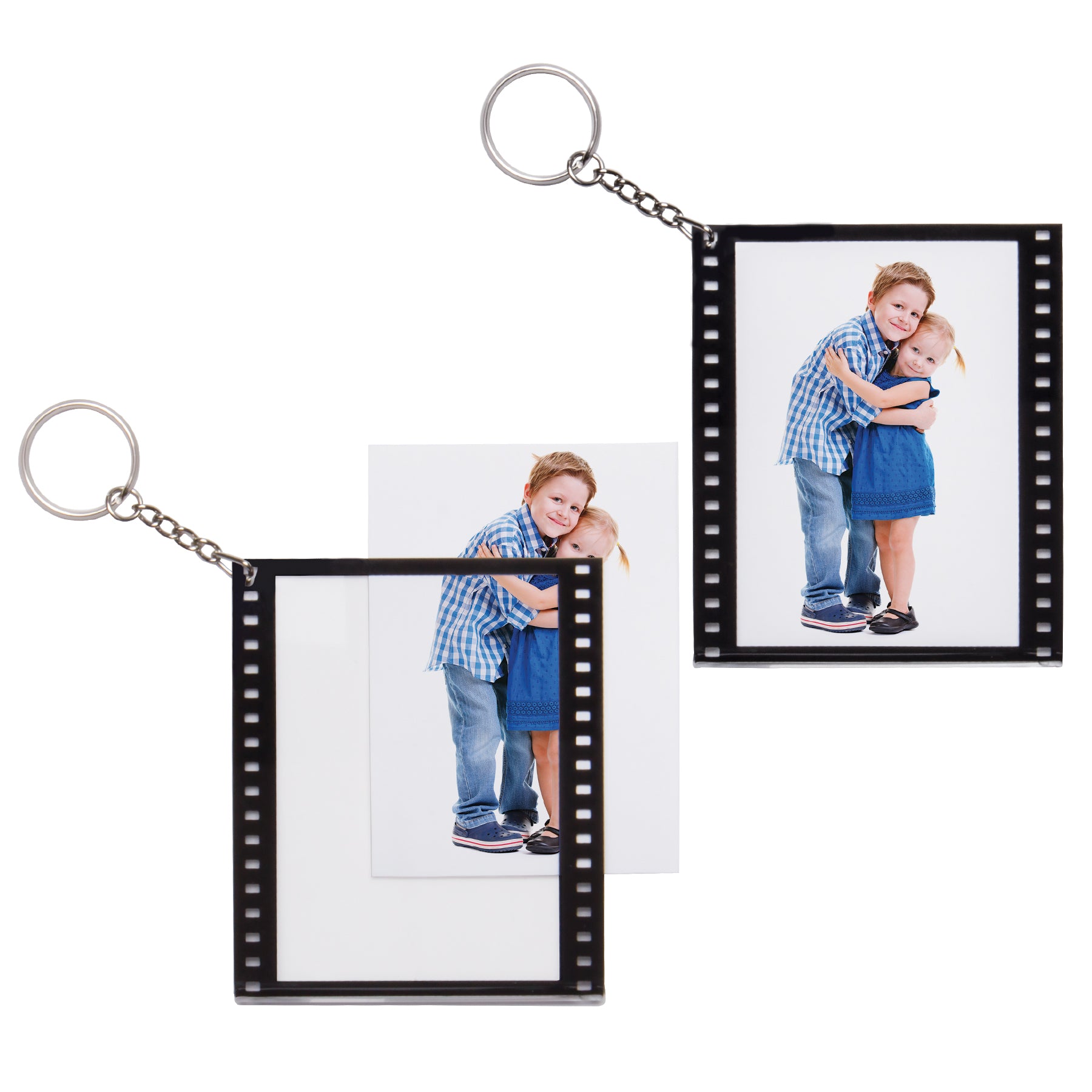 Film Strip Photo Keychain