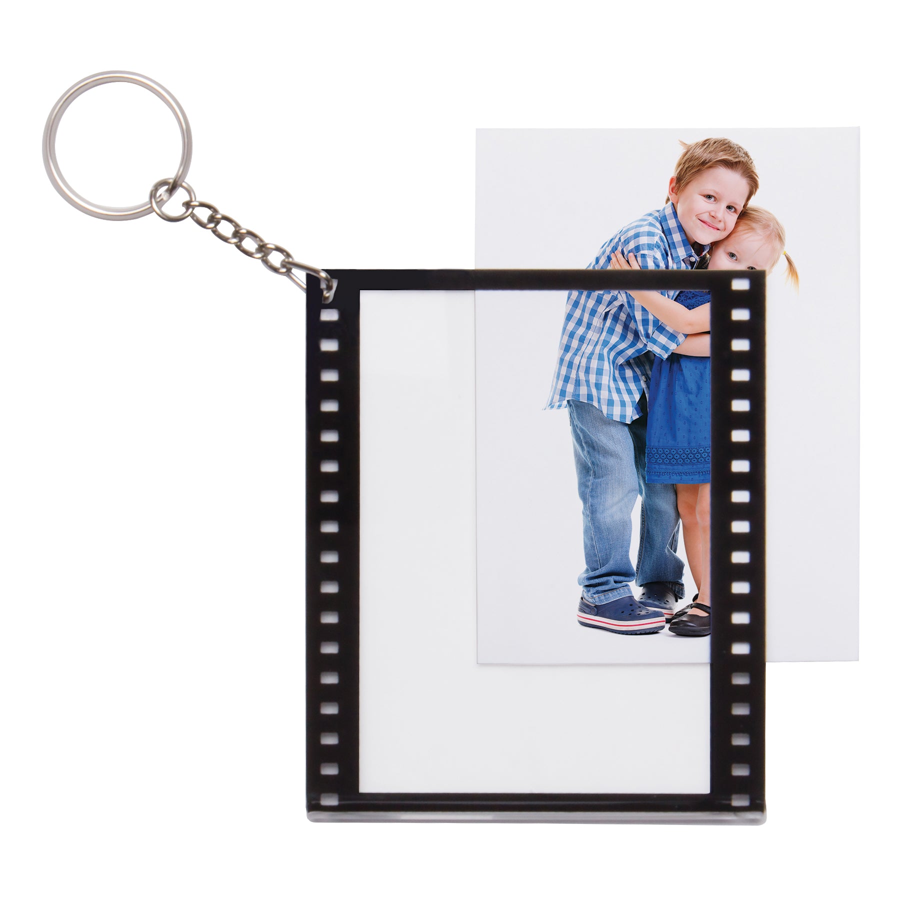 Film Strip Photo Keychain