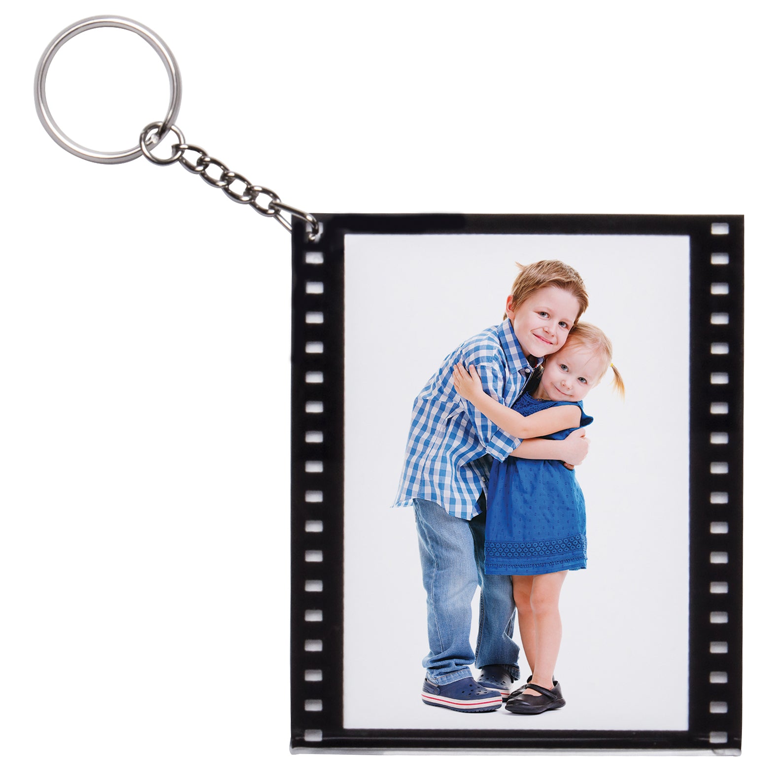 Film Strip Photo Keychain