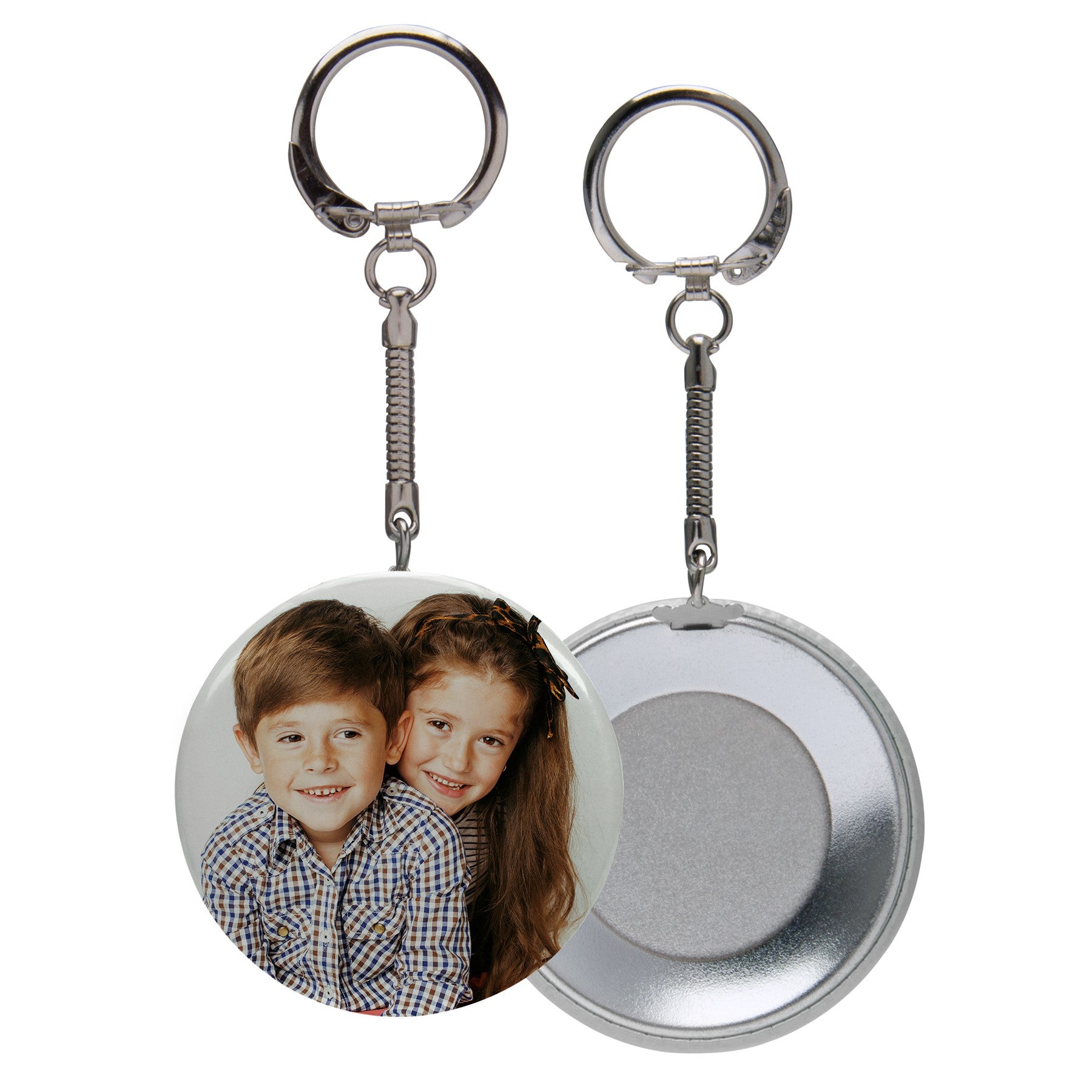 Button Keychain Back Parts