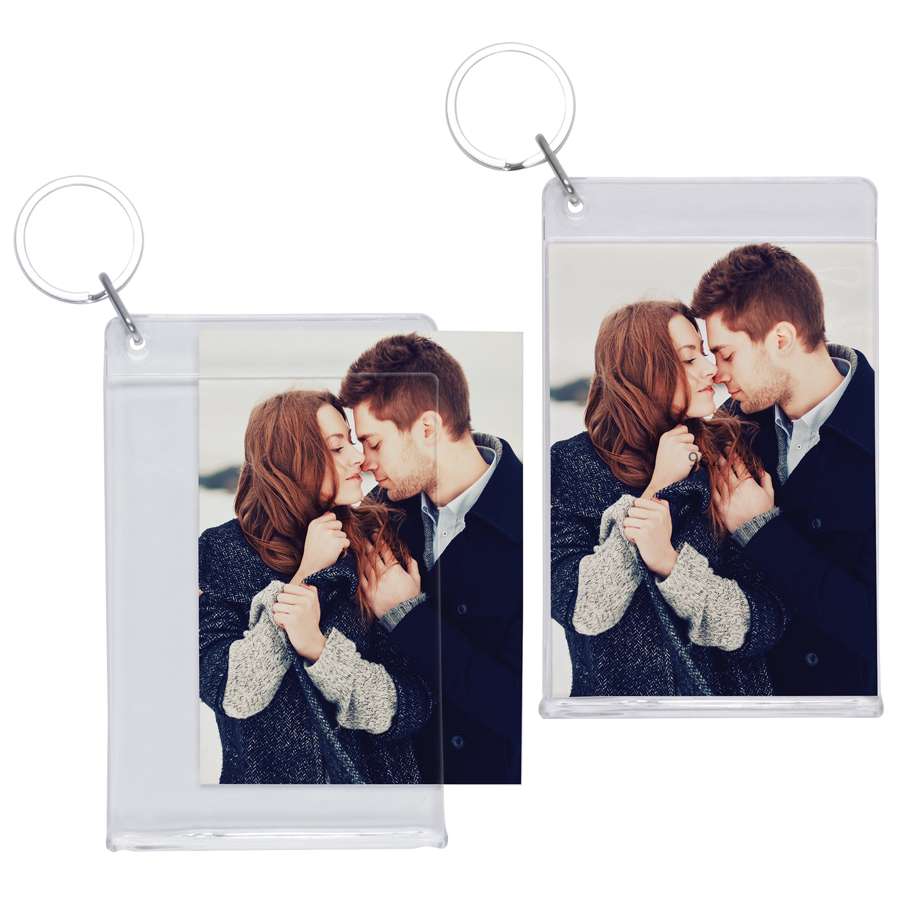 Standard Slip-in Photo Keychains