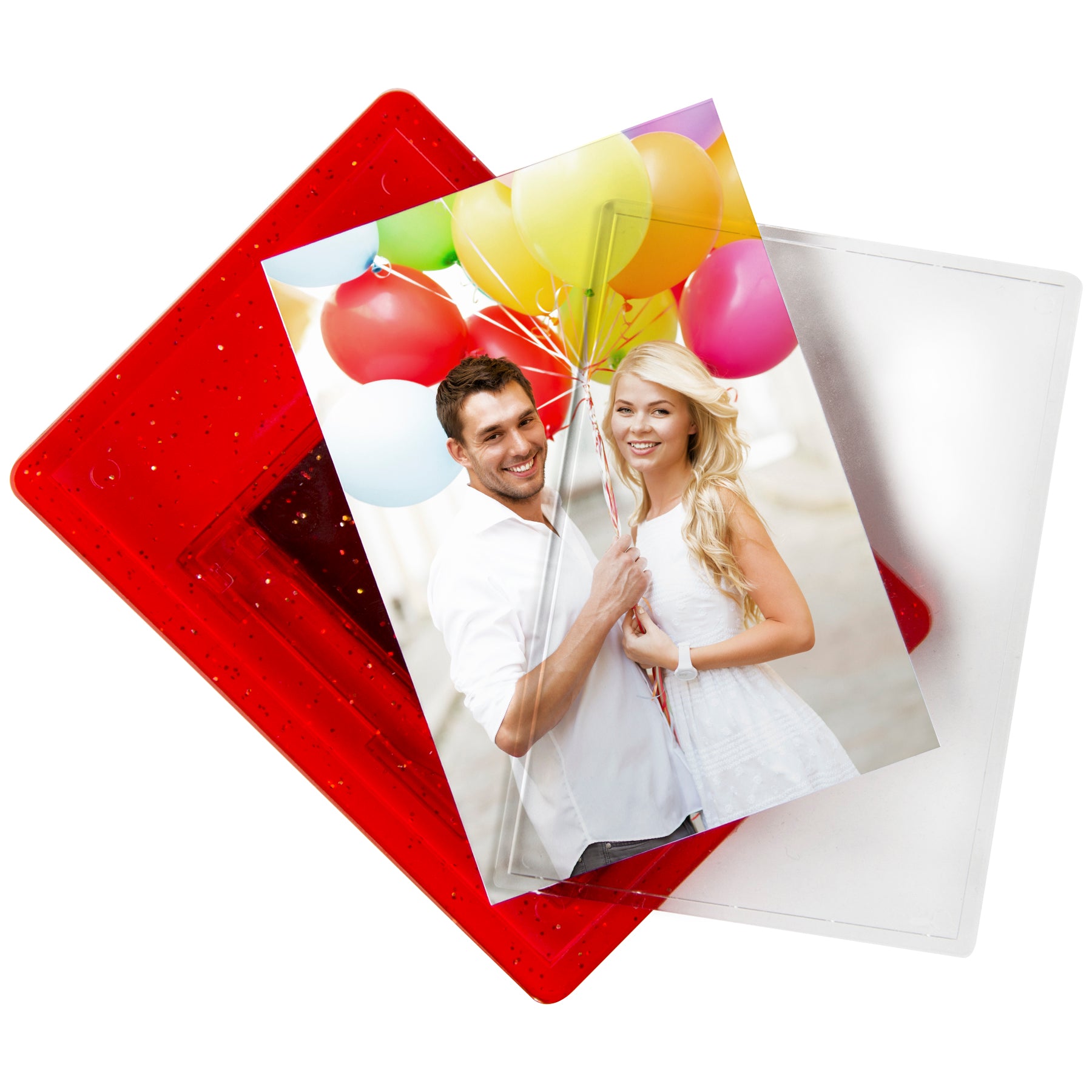 Translucent Magnetic Photo Frame with Easel