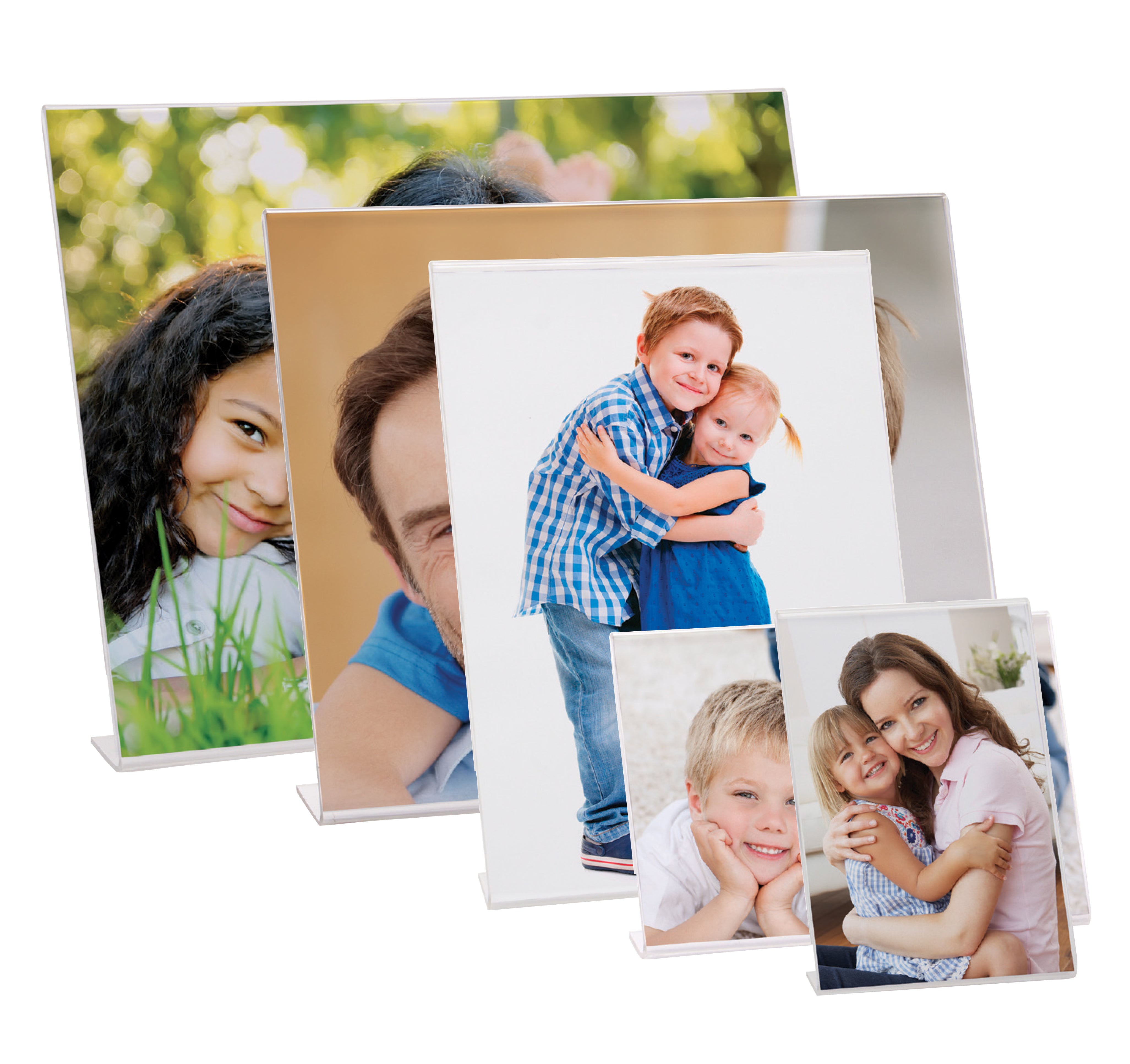 Bent Easel Picture Frames