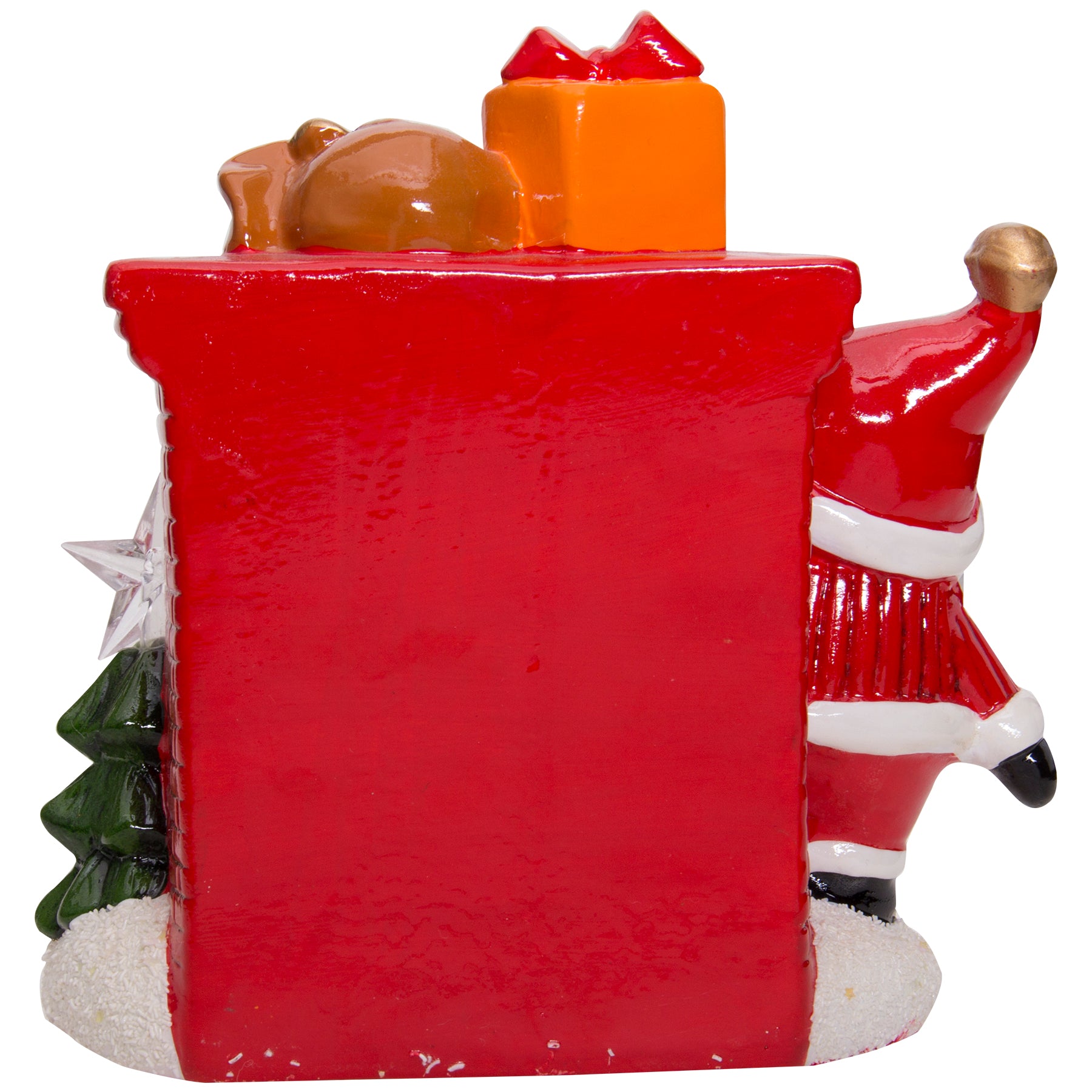 Ceramic Light Up Santa Frame