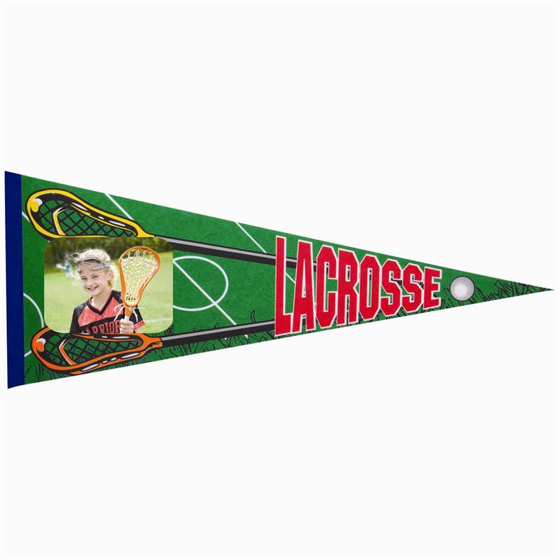 Lacrosse Photo Pennant