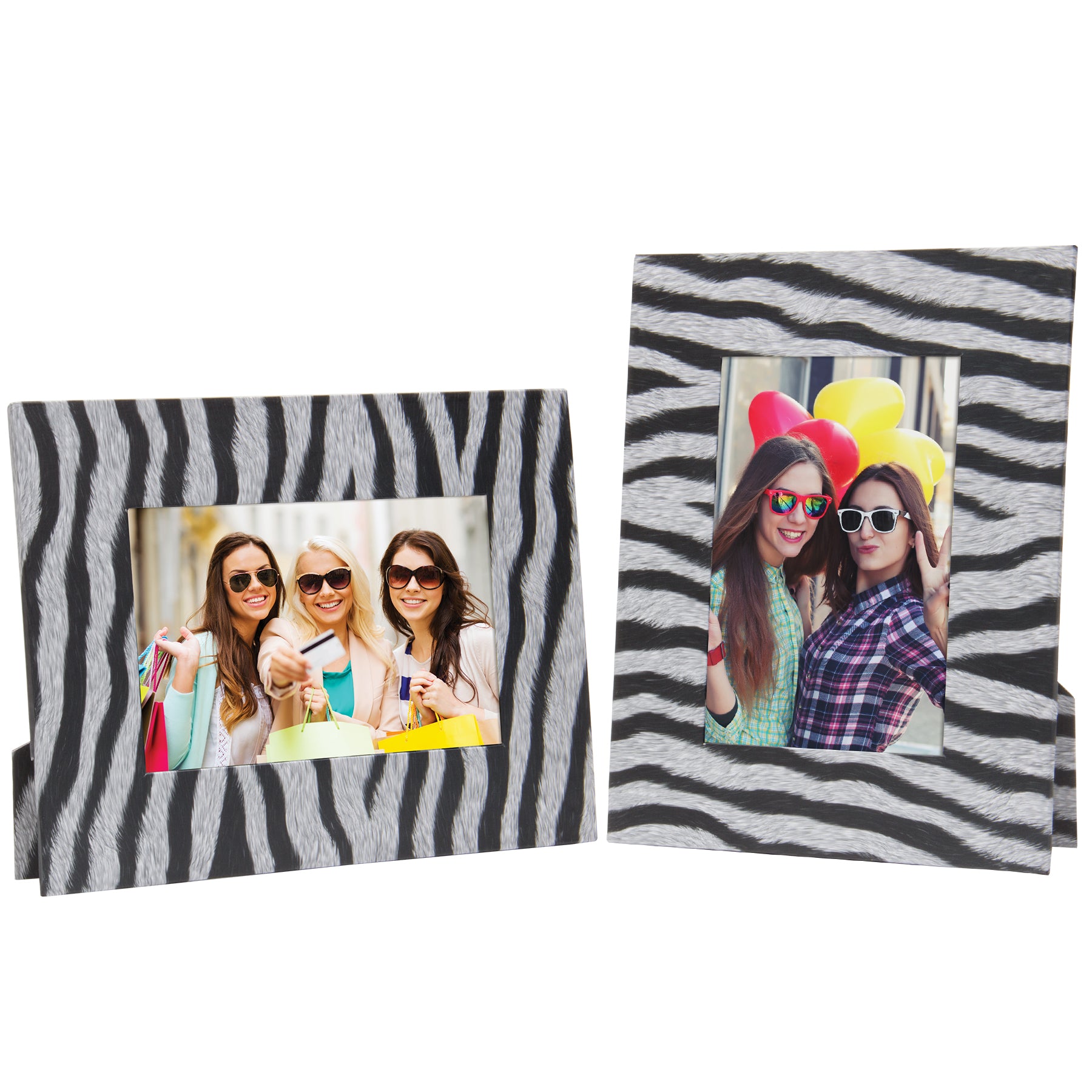 Zebra Paper Picture Frame